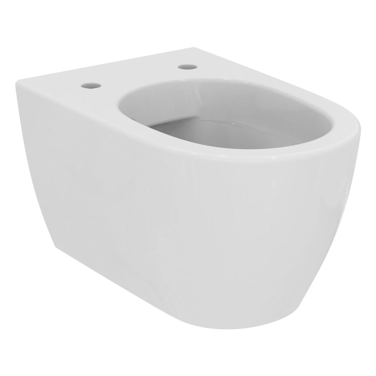 Biała toaleta z widoku bocznego, Ideal Standard