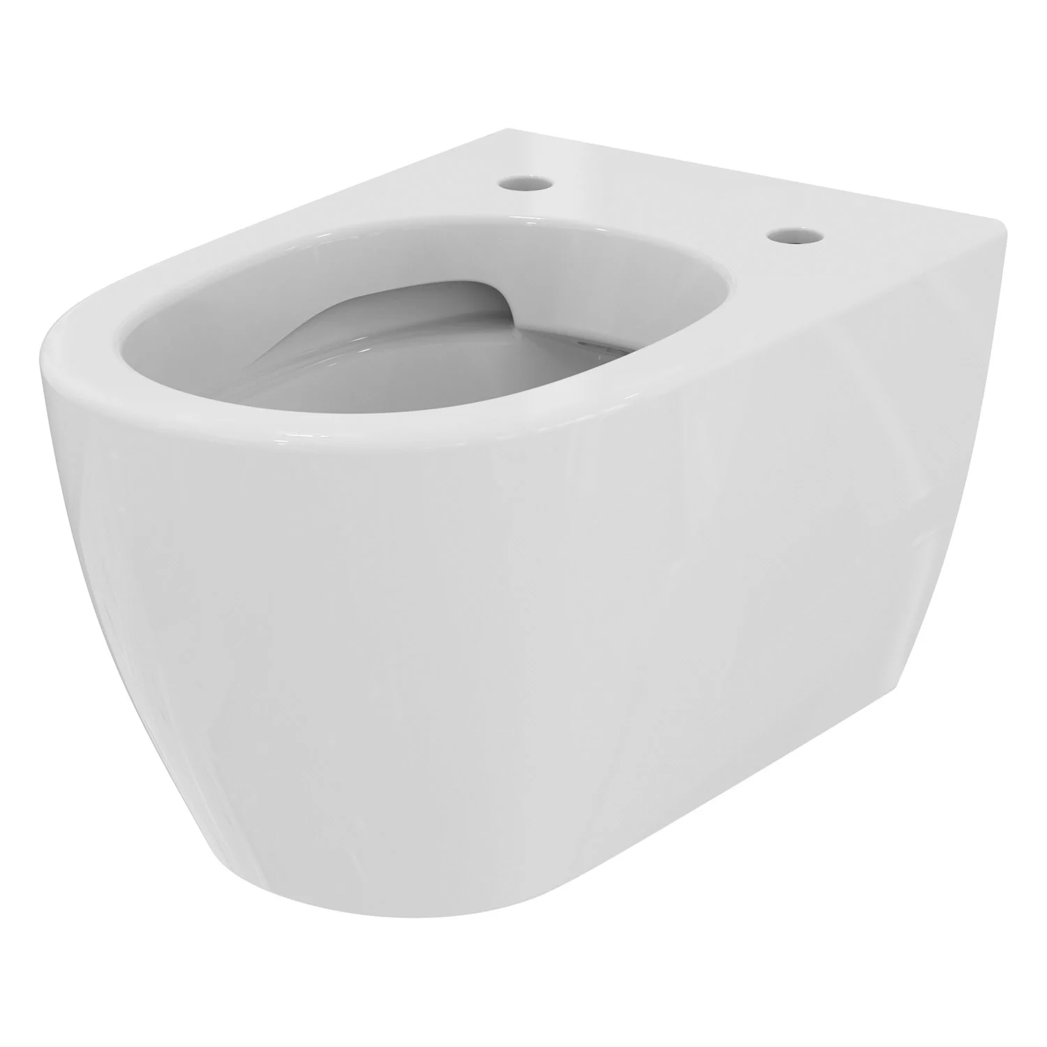 Widok z boku białej miski sedesowej, Ideal Standard