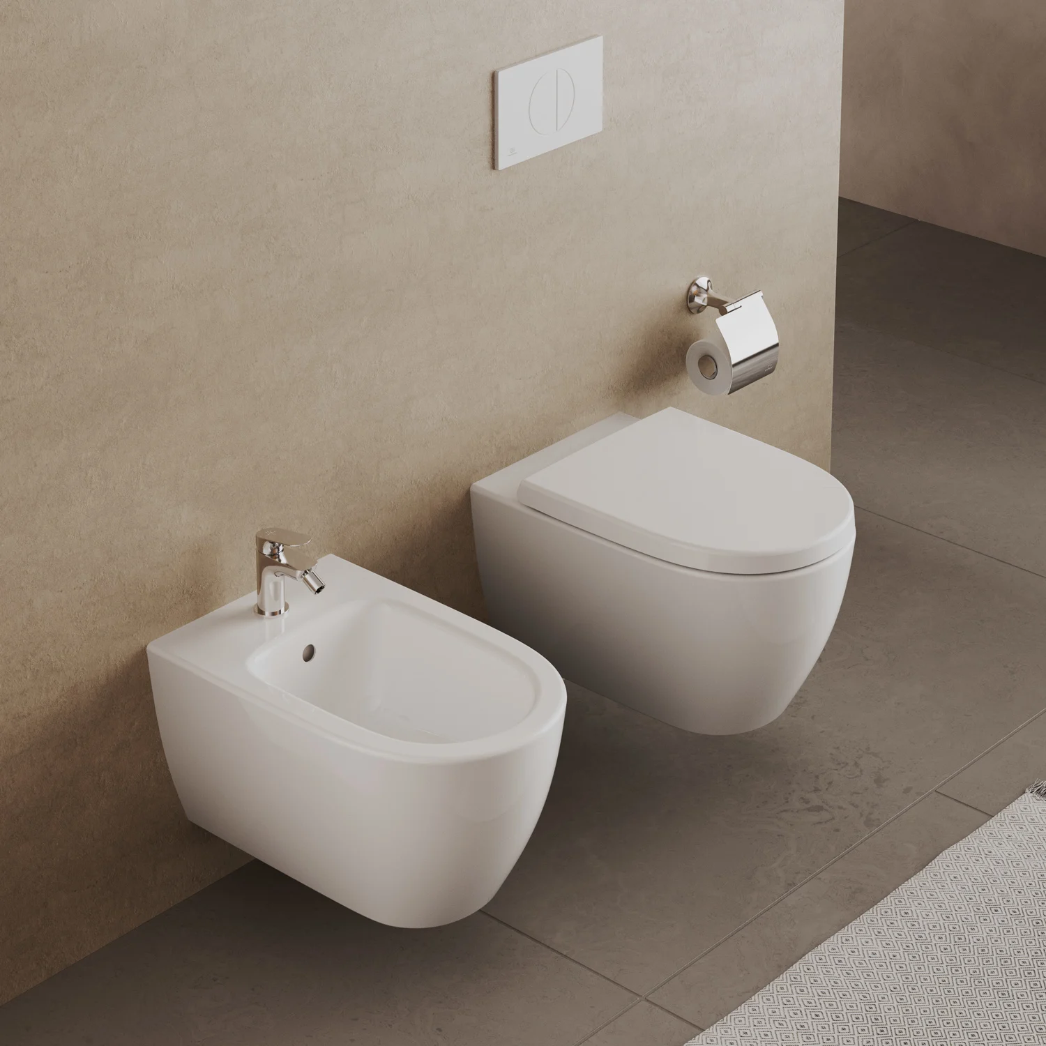 Ideal Standard i.life O Wand-WC Set mit Wrapover Sitz, HydroTwist Spültechnologie Bild 5