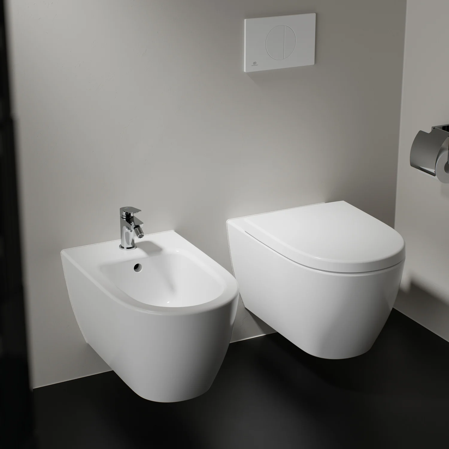 Ideal Standard i.life O Wand-WC Set mit Wrapover Sitz, HydroTwist Spültechnologie Bild 8