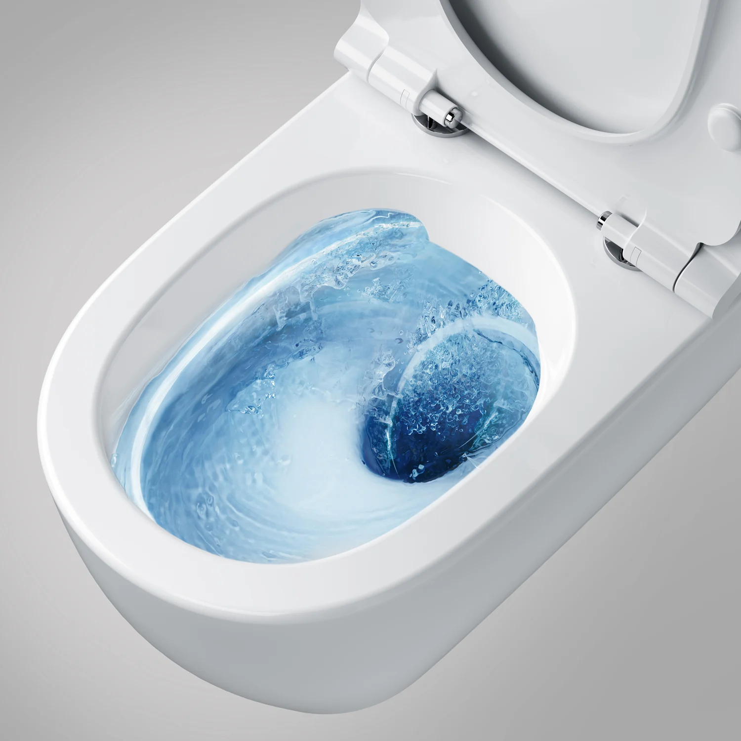 Ideal Standard i.life O Wand-WC Set mit Wrapover Sitz, HydroTwist Spültechnologie Bild 4