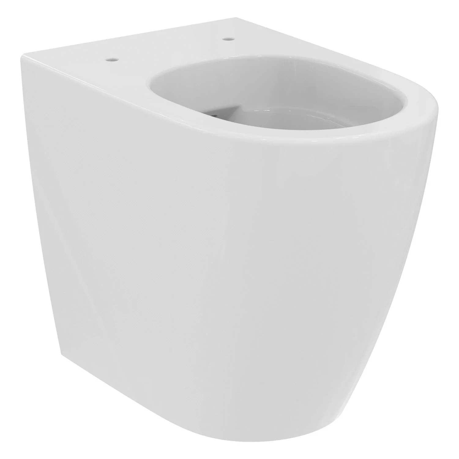 Biała toaleta widok z boku na neutralnym tle, Ideal Standard