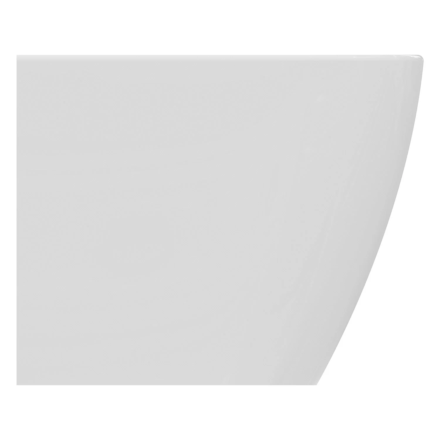 Zbliżenie na białą powierzchnię ceramiczną, Ideal Standard