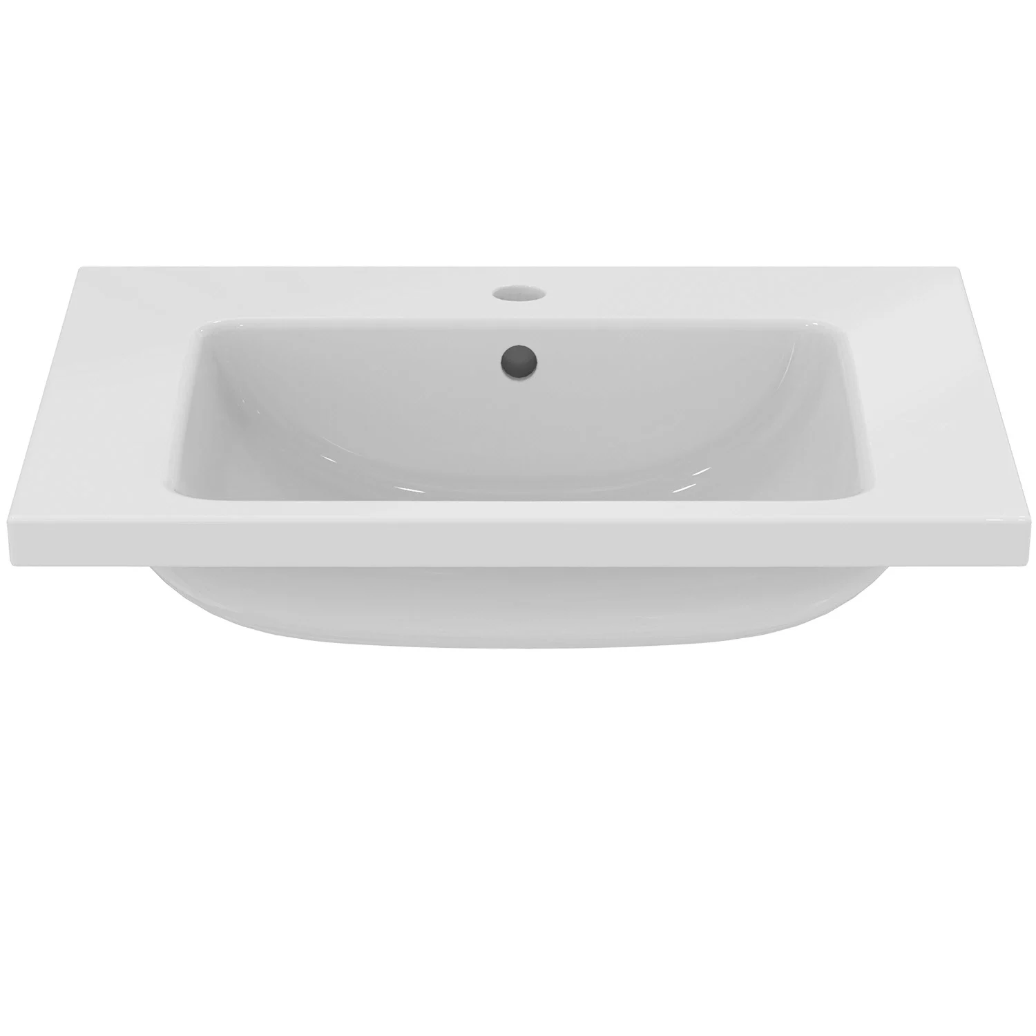 Ideal Standard i.life B Möbelwaschtisch 61 cm, 1 Hahnloch, mit Überlauf Bild 3