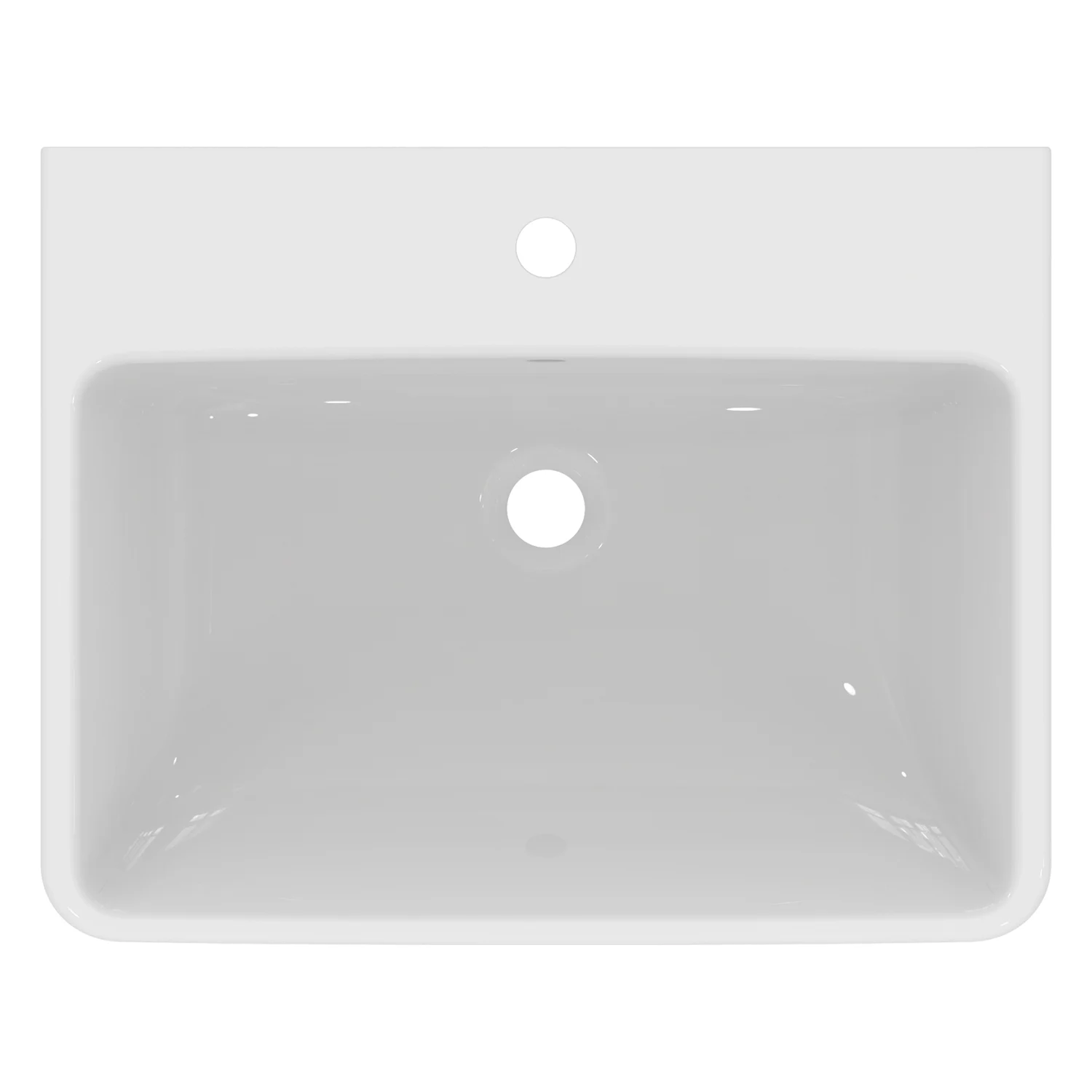 Umywalka meblowa Ideal Standard i.life B 60 cm, 1 otwór na baterię, z przelewem i systemem Ideal Plus Zdjęcie 7