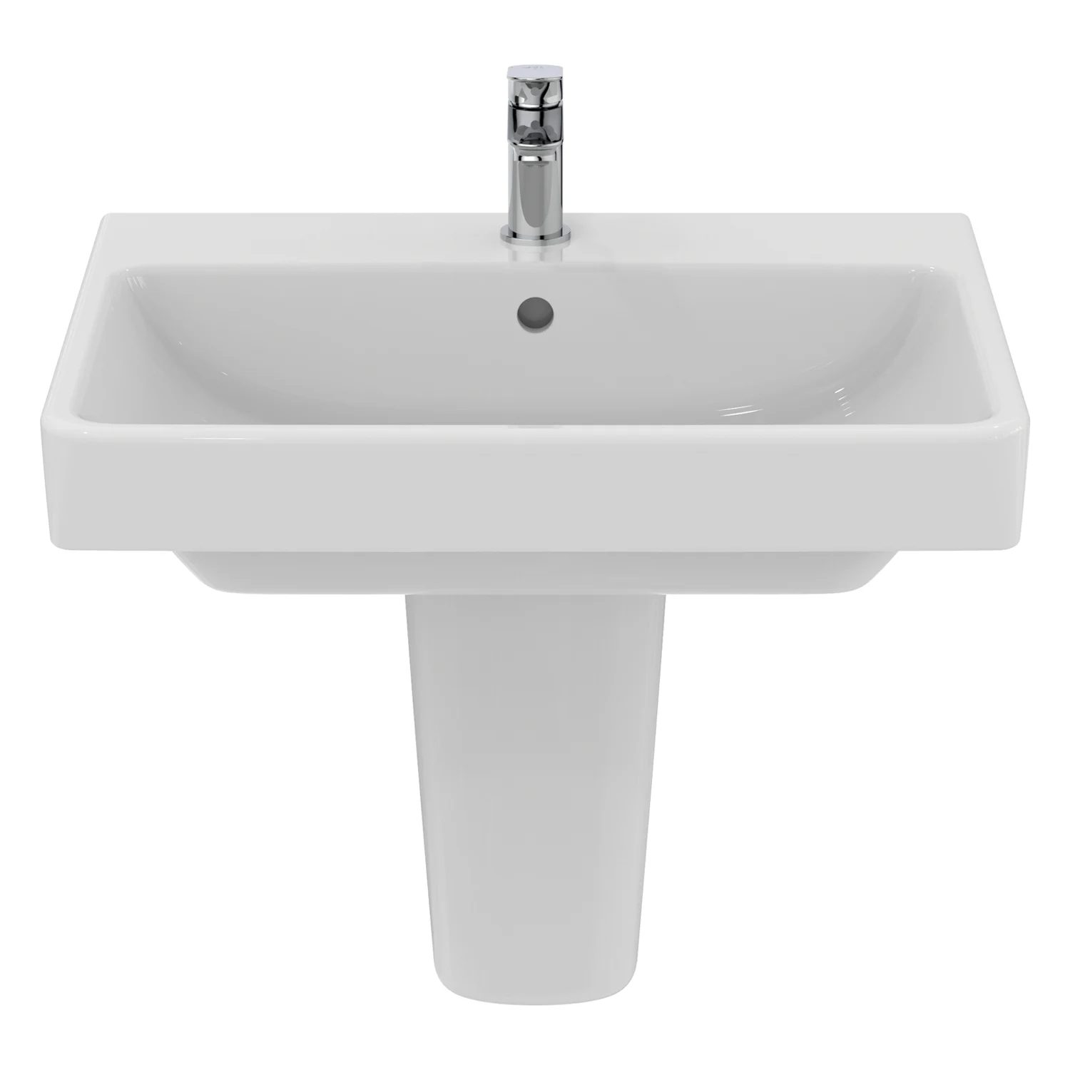 Umywalka meblowa Ideal Standard i.life B 60 cm, 1 otwór na baterię, z przelewem i systemem Ideal Plus Zdjęcie 9