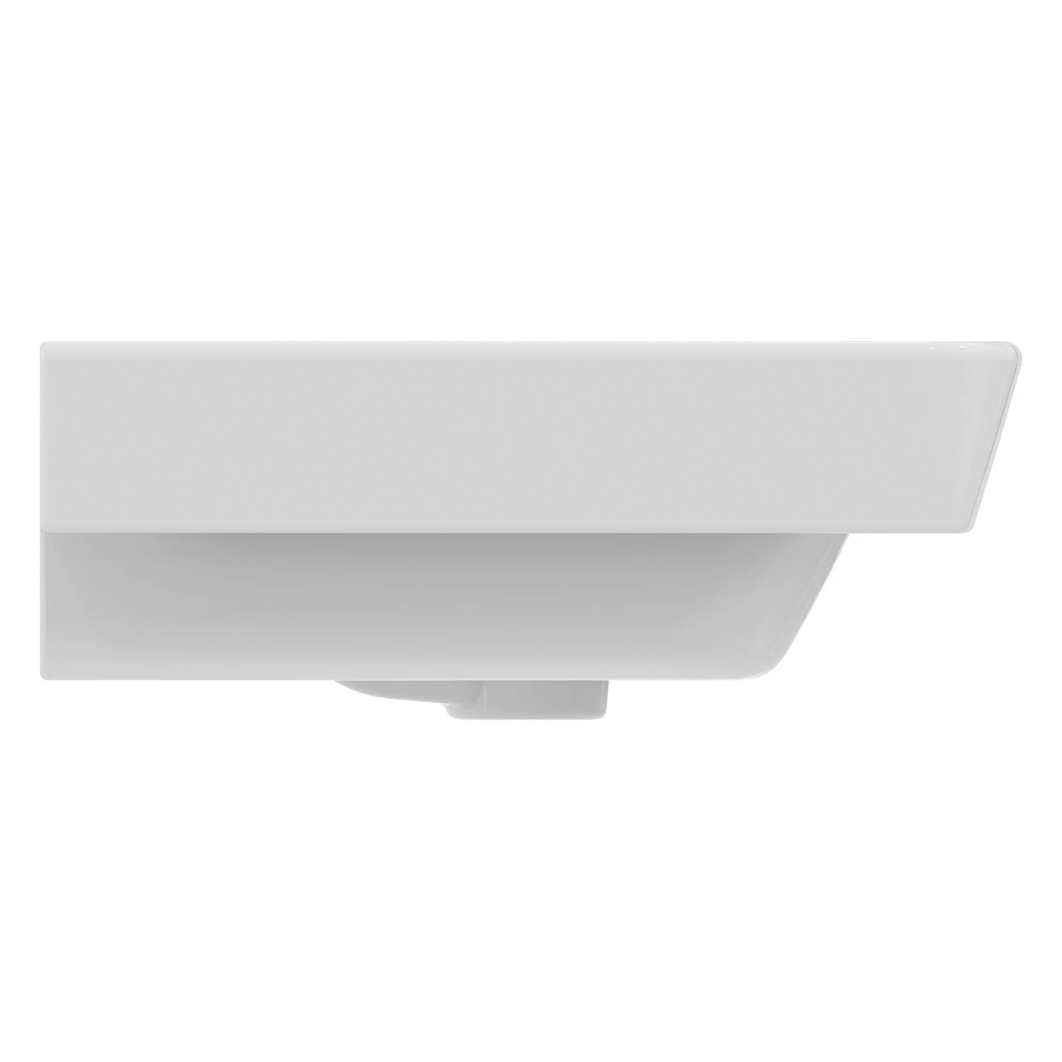 Umywalka meblowa Ideal Standard i.life B 55 cm, bez otworu na baterię, z przelewem i systemem Ideal Plus Zdjęcie 3