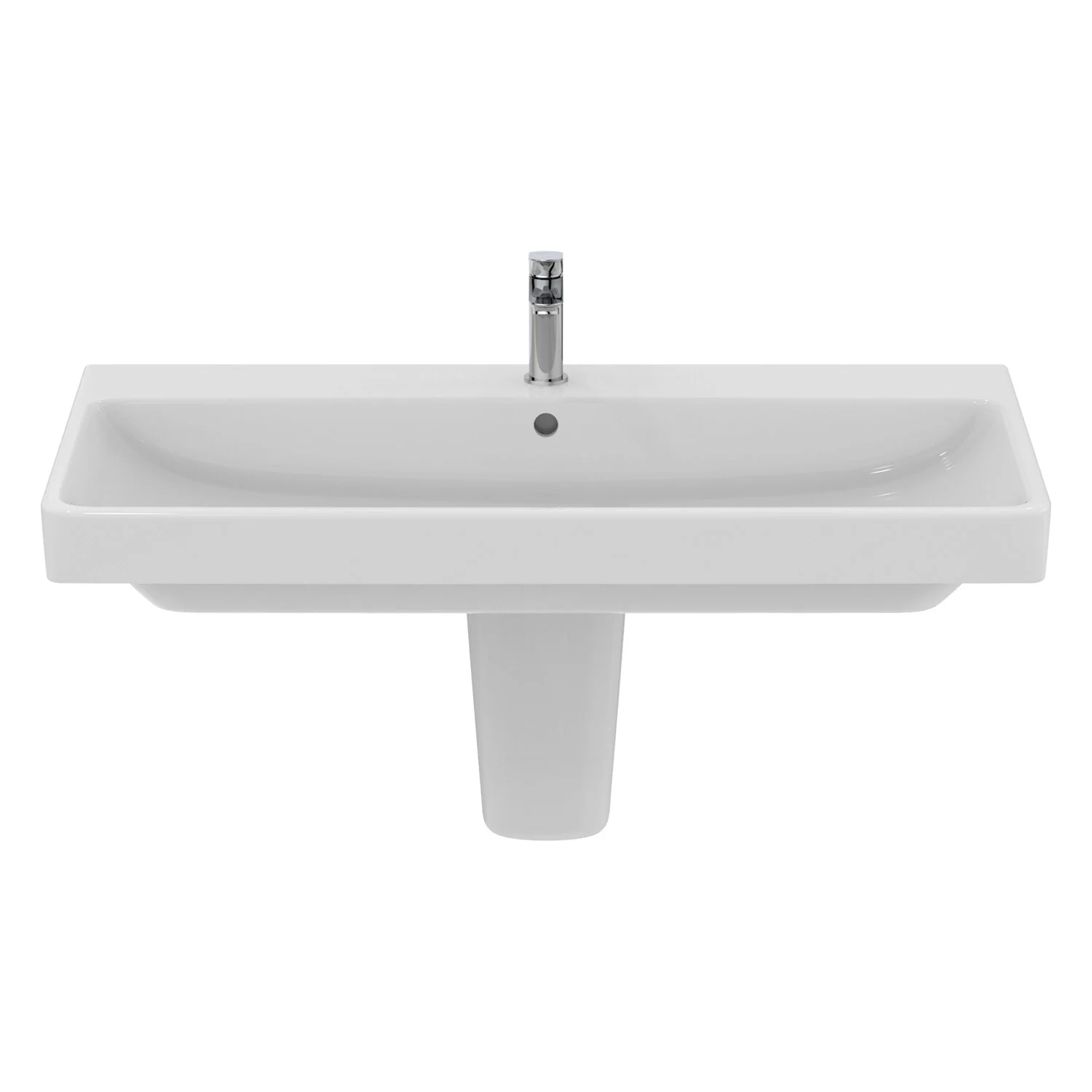 Umywalka meblowa Ideal Standard i.life B 102 cm, 1 otwór na baterię, z przelewem Zdjęcie 7