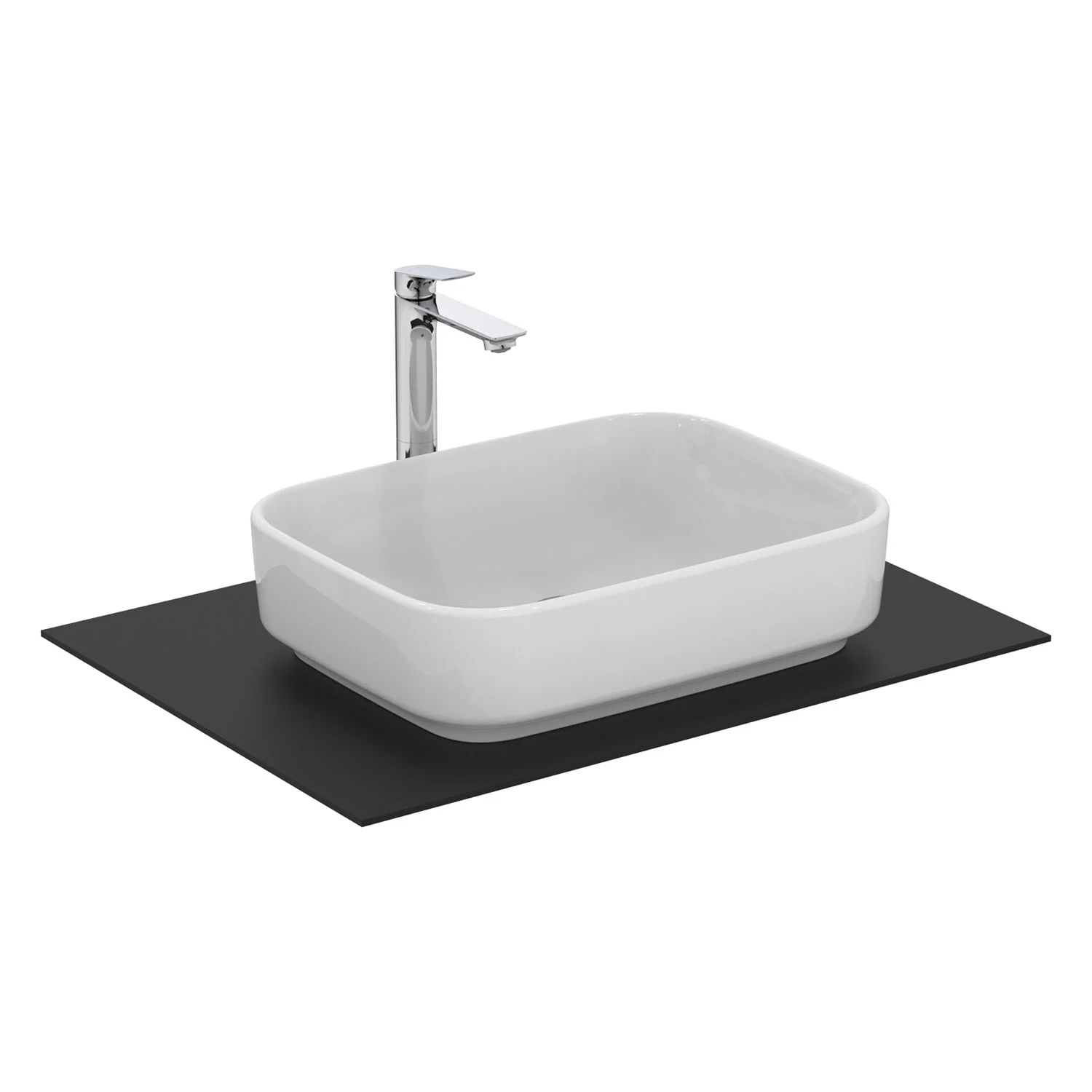 Ideal Standard i.life B – miska 50 cm, bez otworu na baterię, bez przelewu Zdjęcie 6