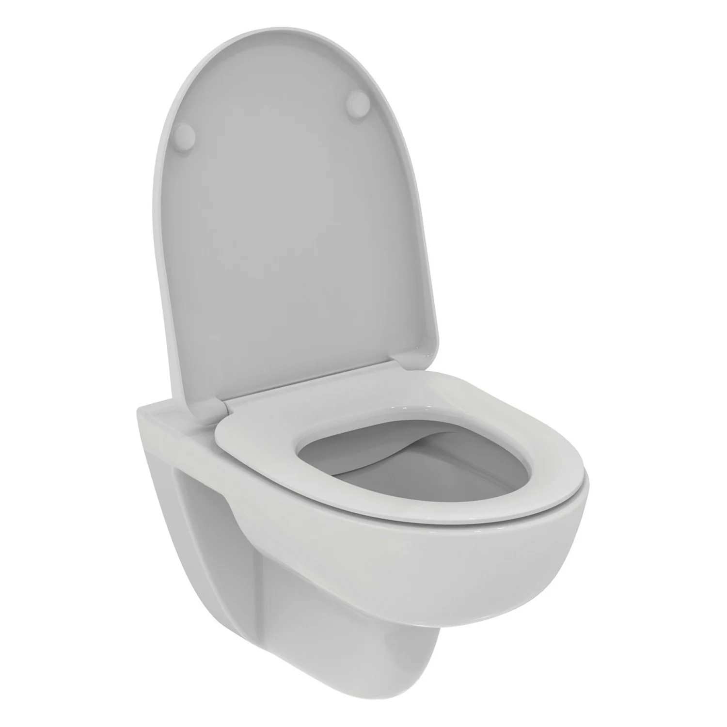 Biała miska toaletowa widok z przodu, Ideal Standard