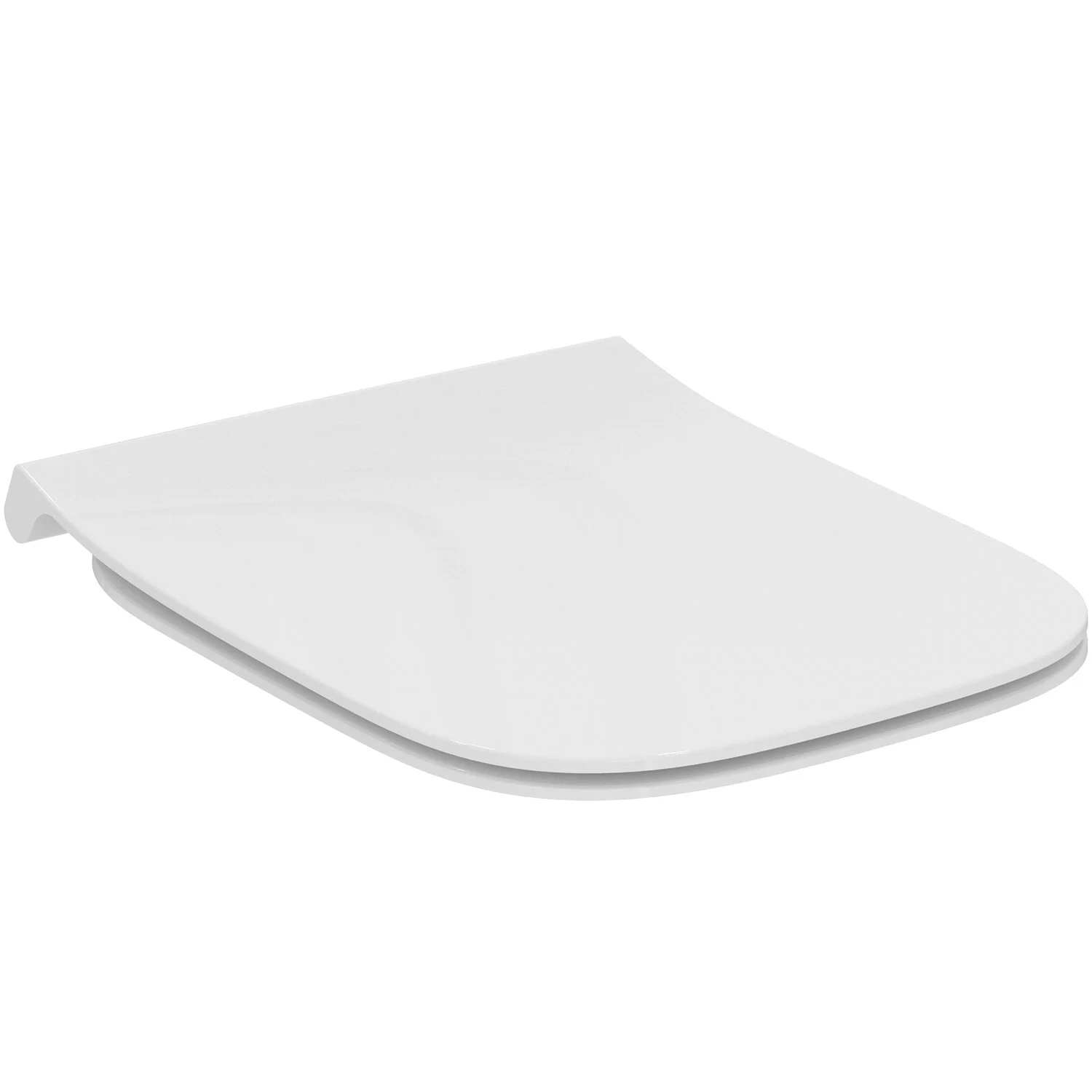 Widok z boku białej deski sedesowej, Ideal Standard