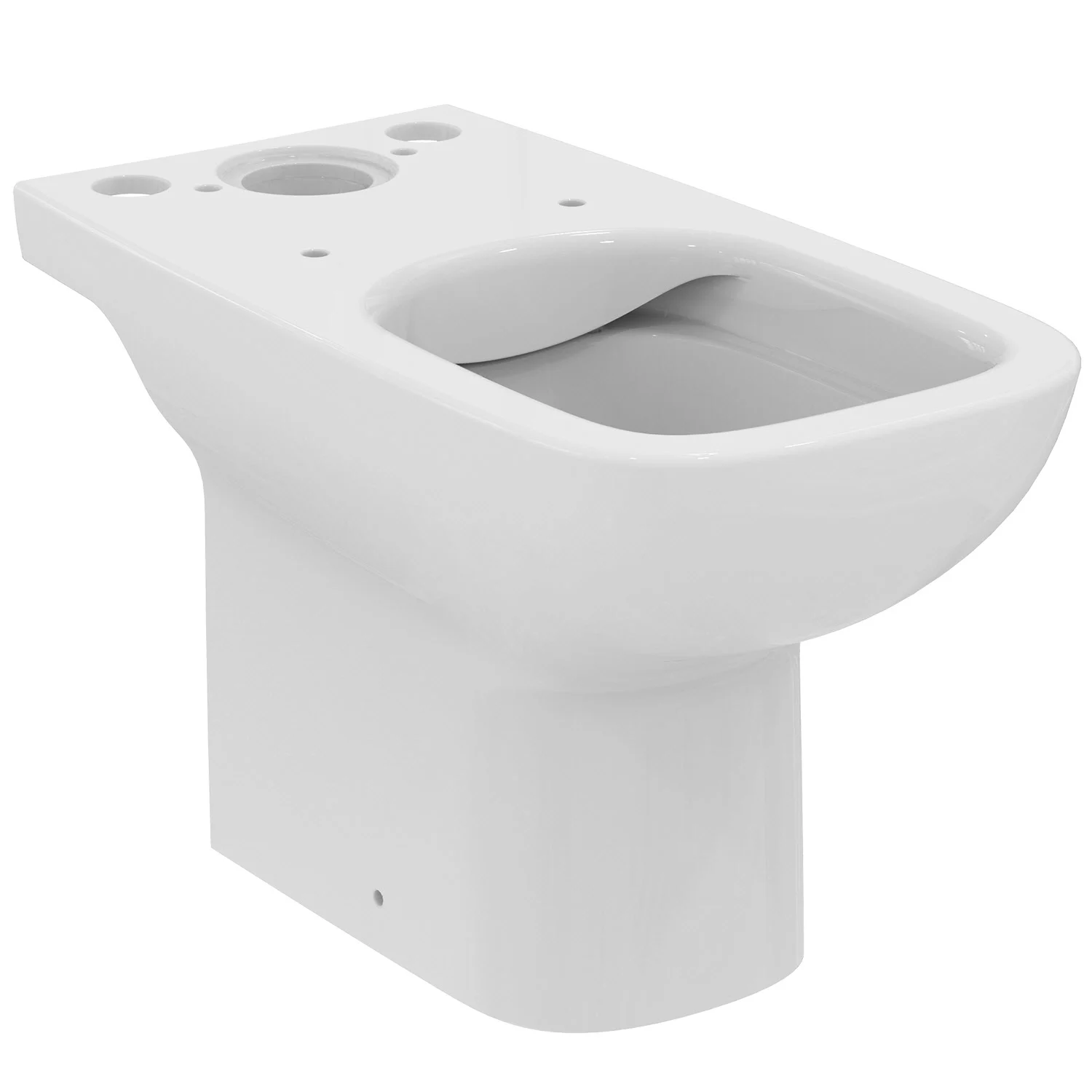 Toaleta stojąca widok z boku, biała, Ideal Standard
