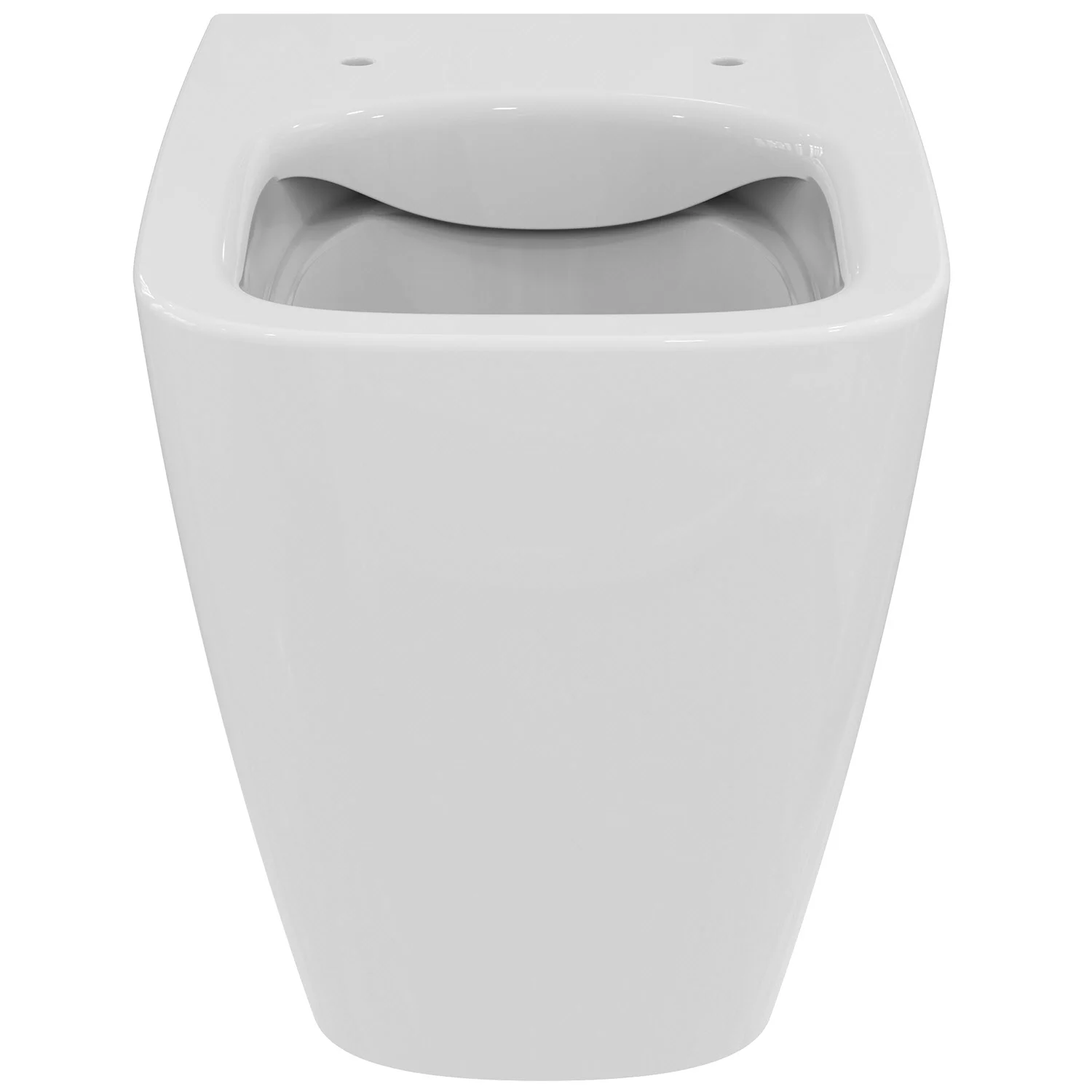 Biała miska toaletowa widok z przodu, Ideal Standard