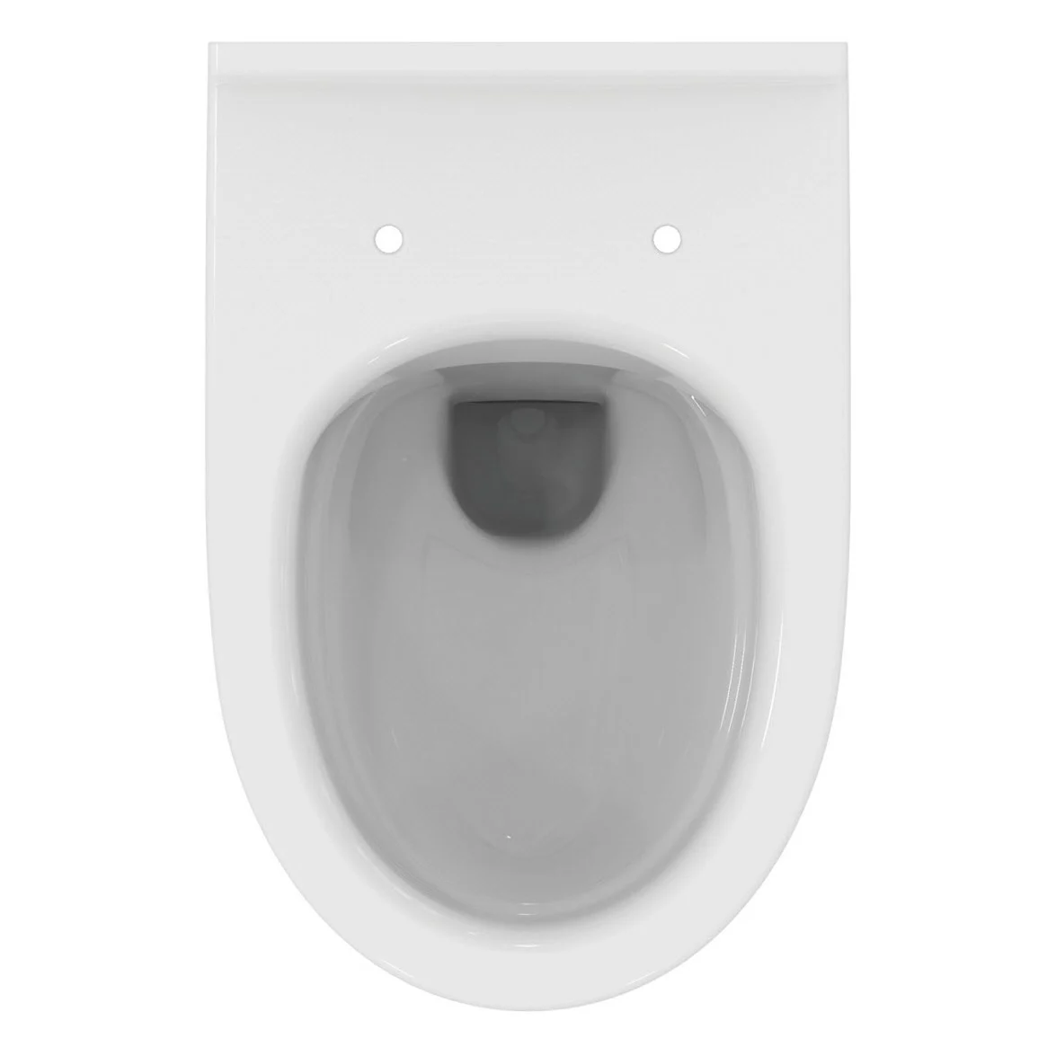 Miska toaletowa z góry na białym tle, Ideal Standard