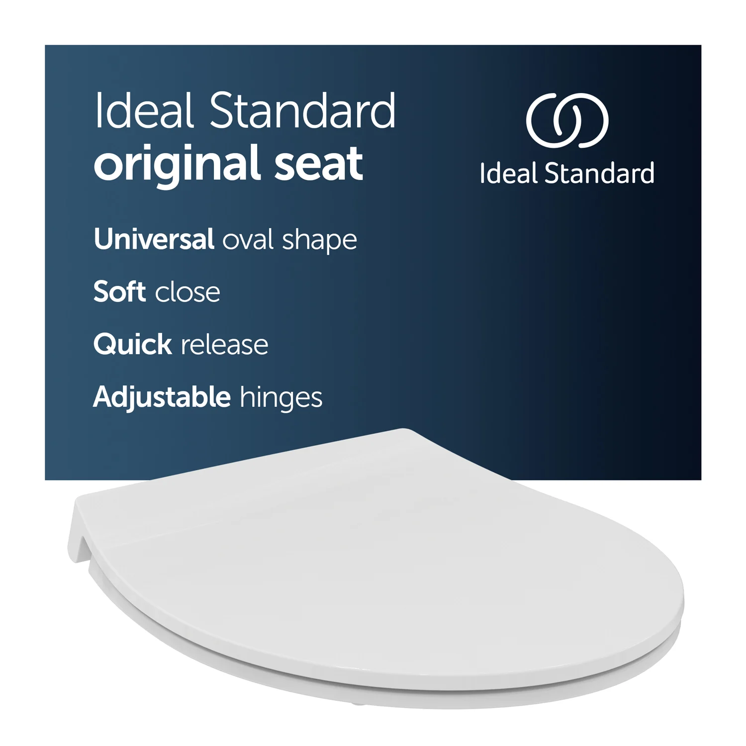 Ideal Standard Tirso WC-Sitz Sandwich Softclose Bild 3