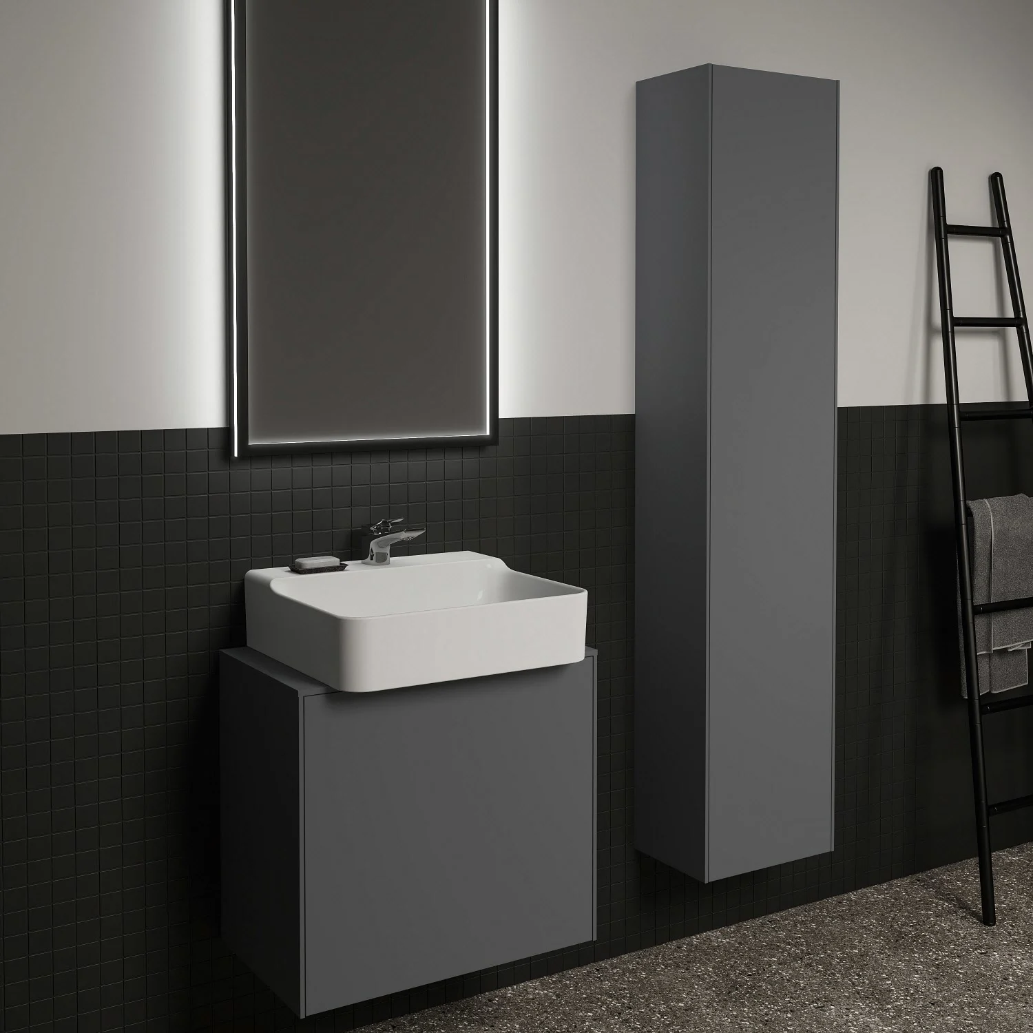 Ideal Standard Conca Hochschrank 37 x 170 cm, 1 Tür Bild 7