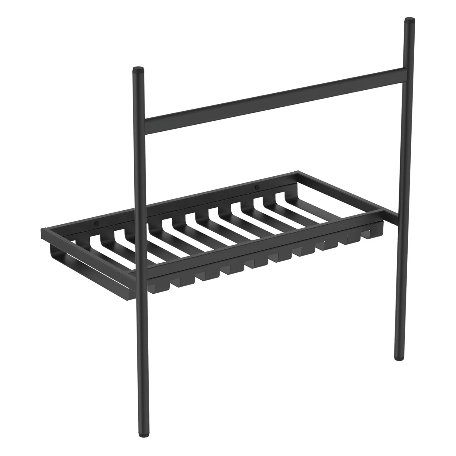 Czarna konsola stojąca z boku, Ideal Standard