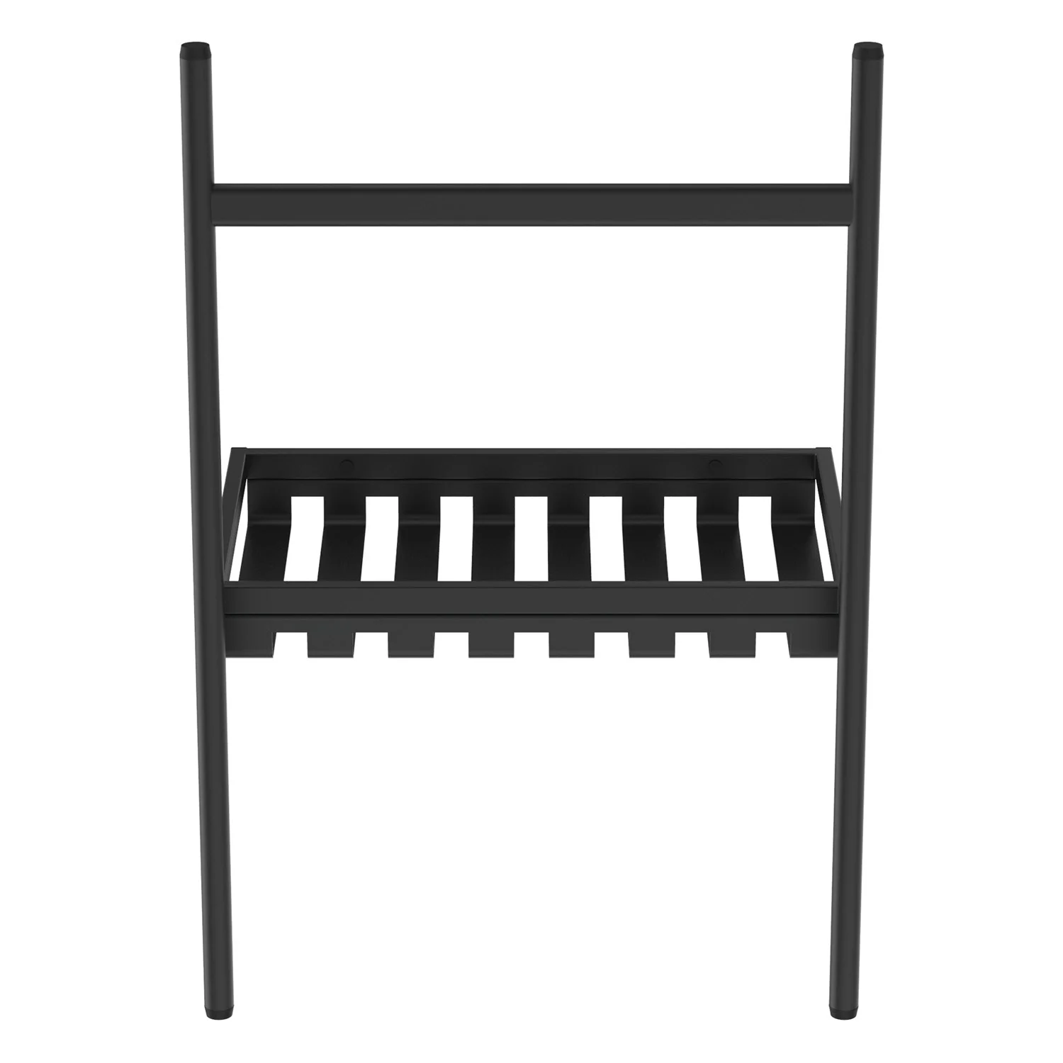Widok z przodu czarnego stołu konsolowego, Ideal Standard