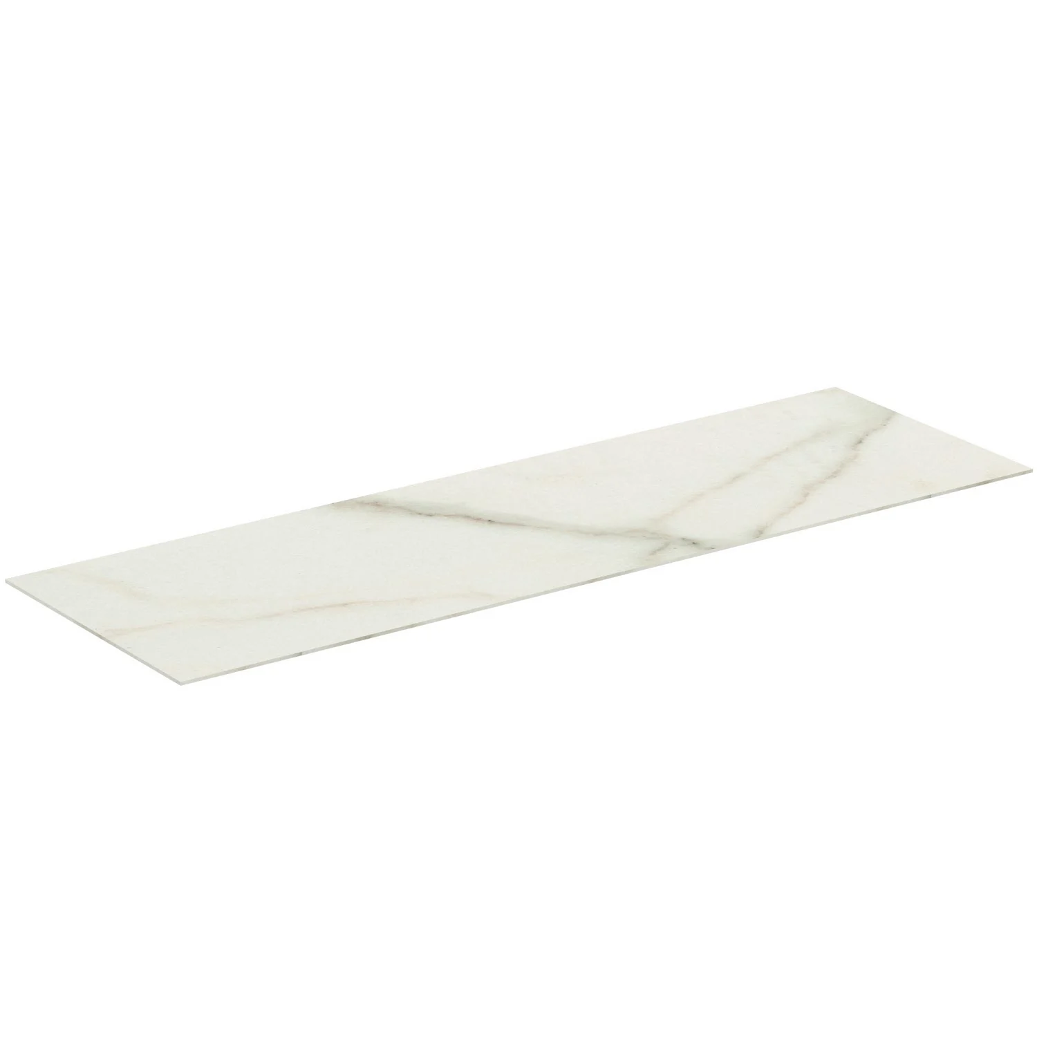 Jasna konsola ceramiczna z widokiem z boku, Ideal Standard