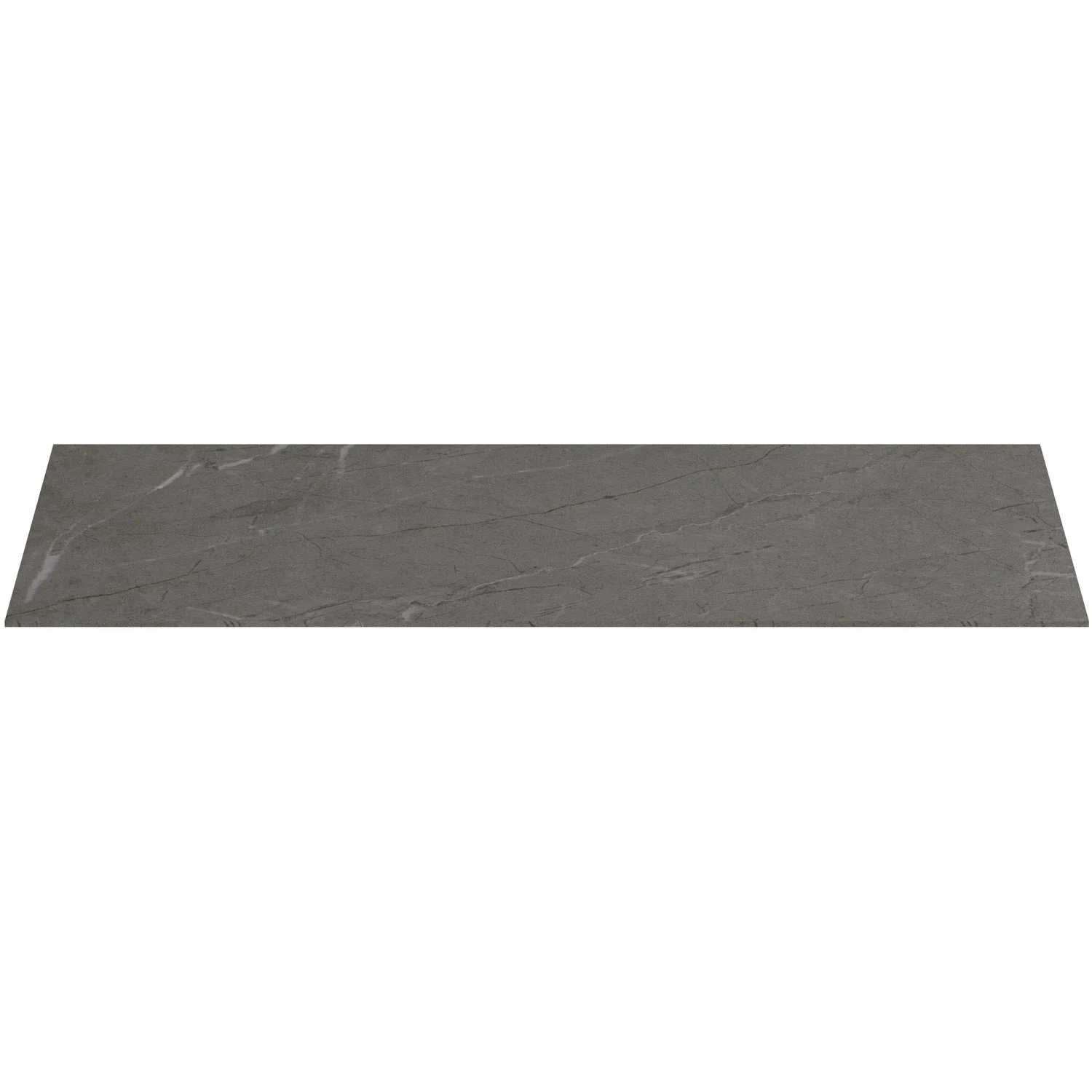 Szara konsola ceramiczna w widoku bocznym na białym tle, Ideal Standard