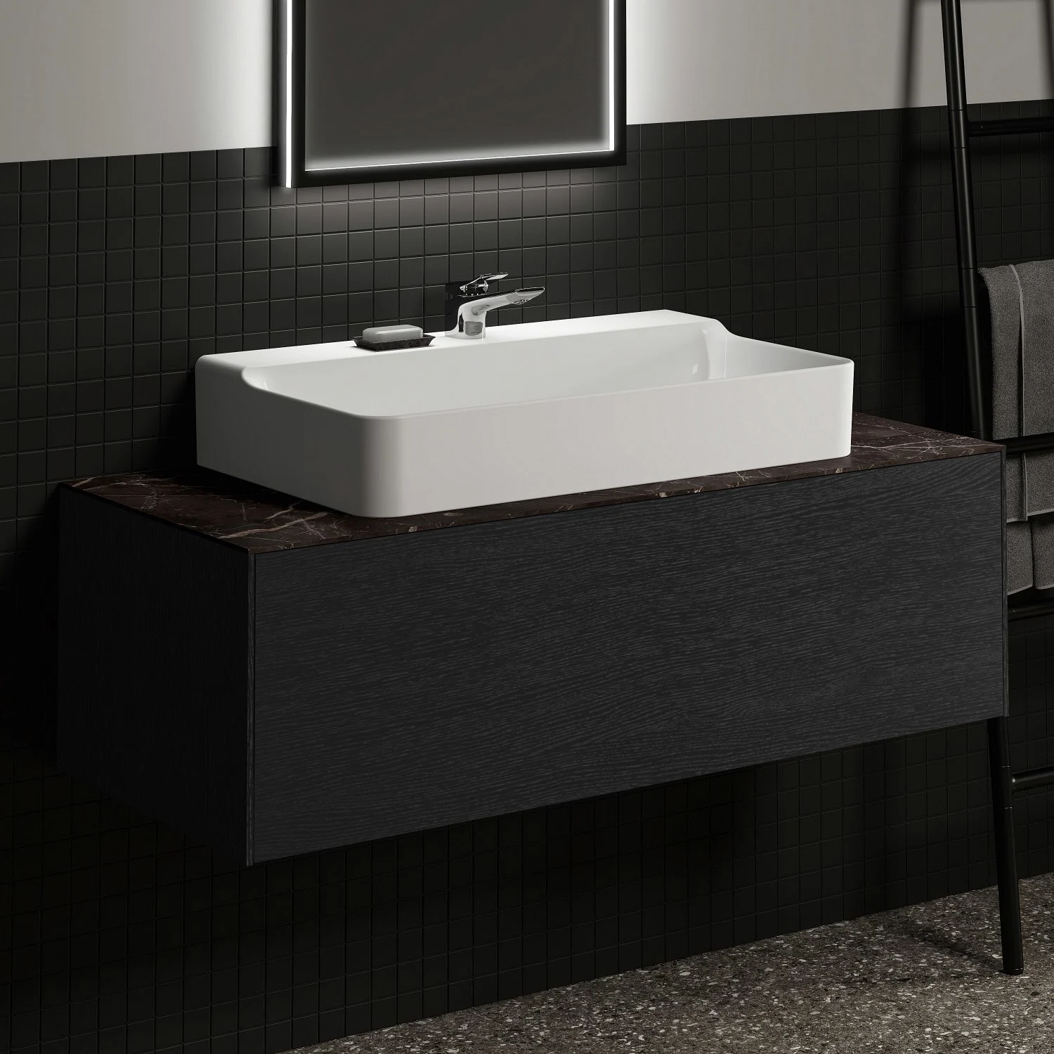 Ideal Standard Conca Keramikkonsole 120 x 50,5 cm Bild 3