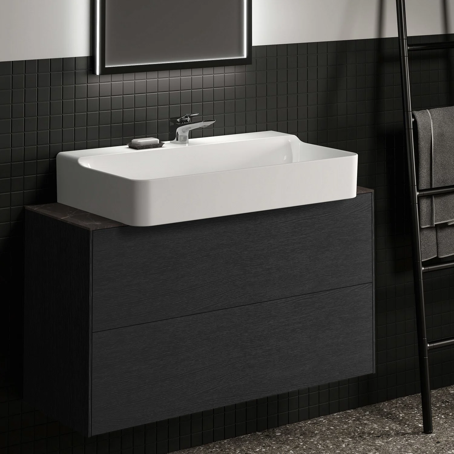 Ideal Standard Conca Keramikkonsole 100 x 37,3 cm Bild 3