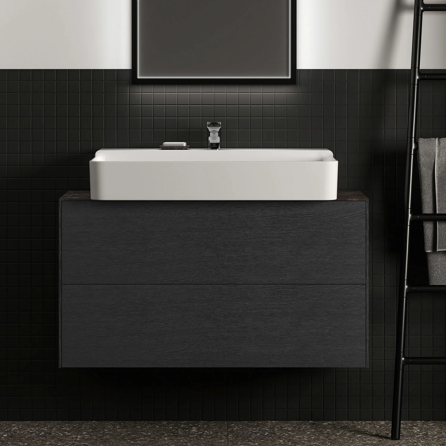 Ideal Standard Conca Keramikkonsole 100 x 37,3 cm Bild 4