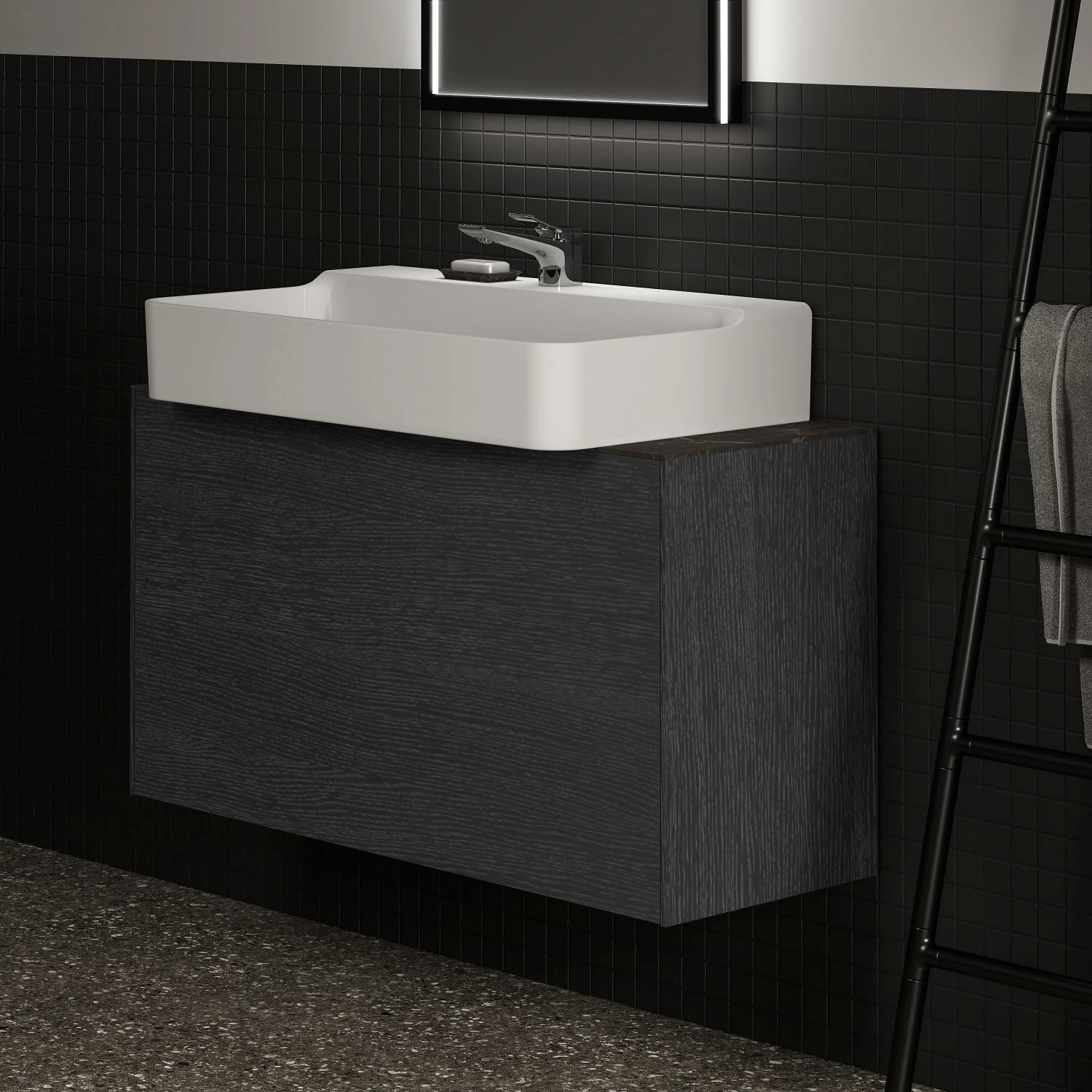 Ideal Standard Conca Keramikkonsole 100 x 37,3 cm Bild 6