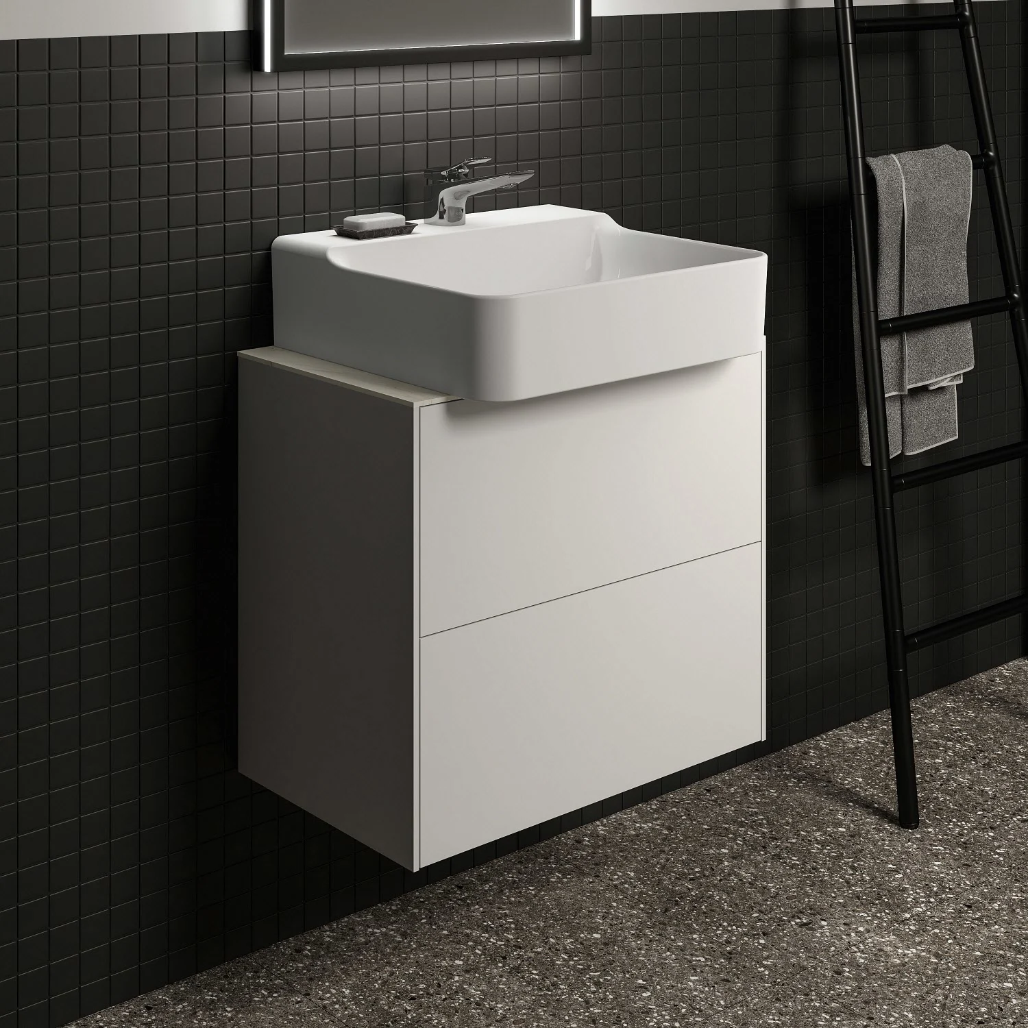 Ideal Standard Conca Waschtischunterschrank 60 x 37,3 cm, 2 Auszüge