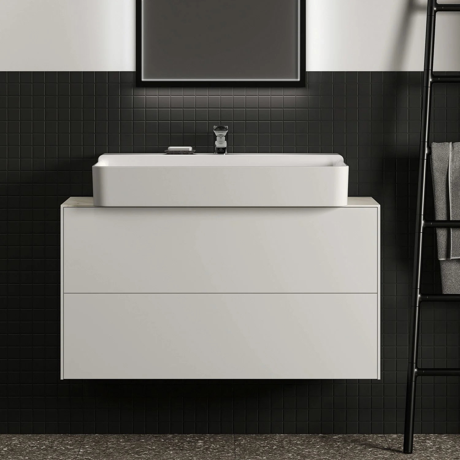 Ideal Standard Conca Waschtischunterschrank 100 x 37,3 cm, 2 Auszüge Bild 4