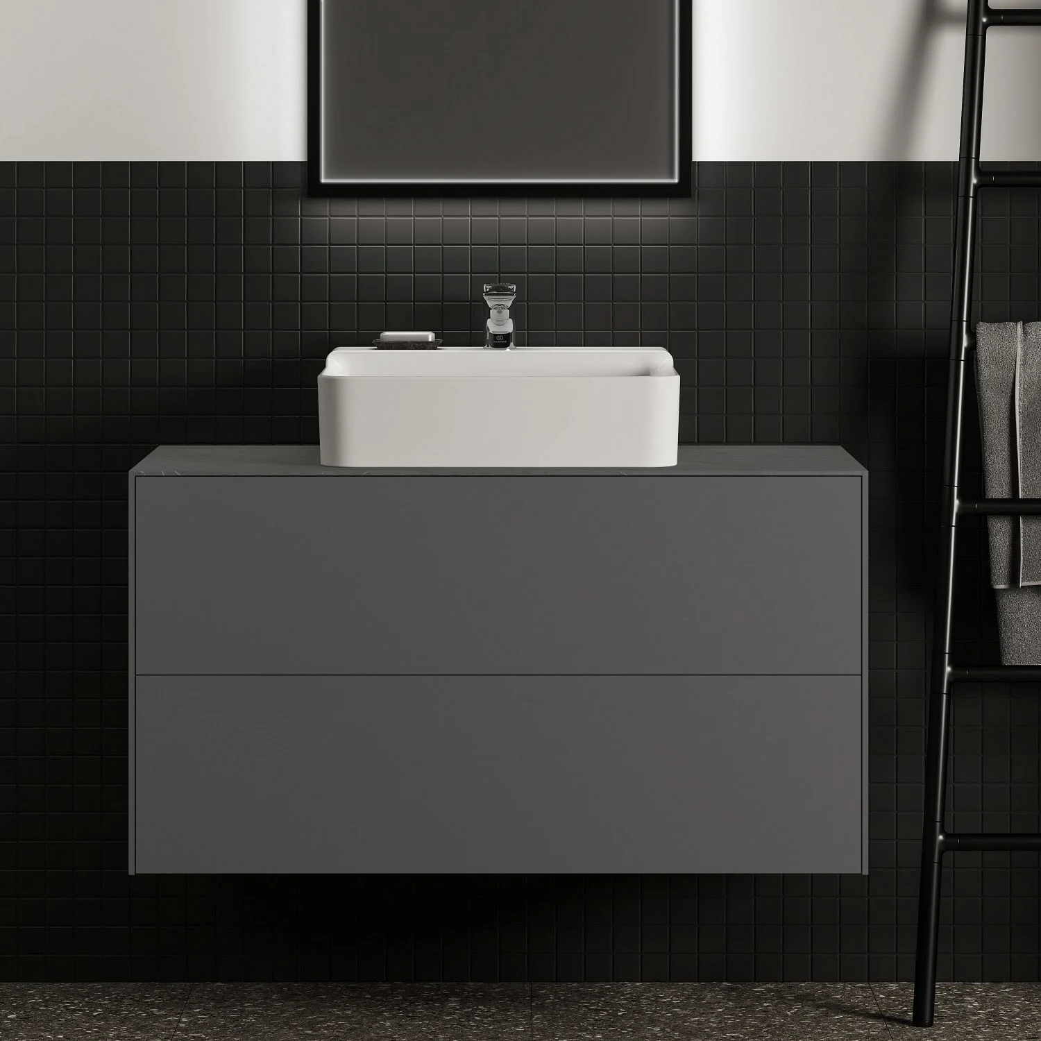 Ideal Standard Conca Waschtischunterschrank 100 x 50,5 cm, 2 Auszüge Bild 4