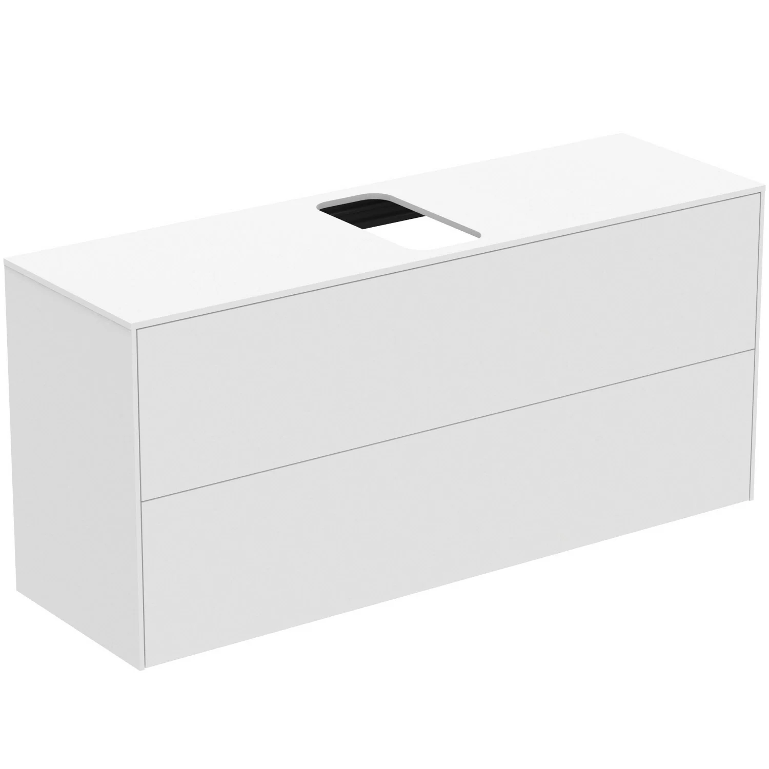 Ideal Standard Conca Waschtischunterschrank 120 cm, mit Ausschnitt, 2 Auszüge Bild 2