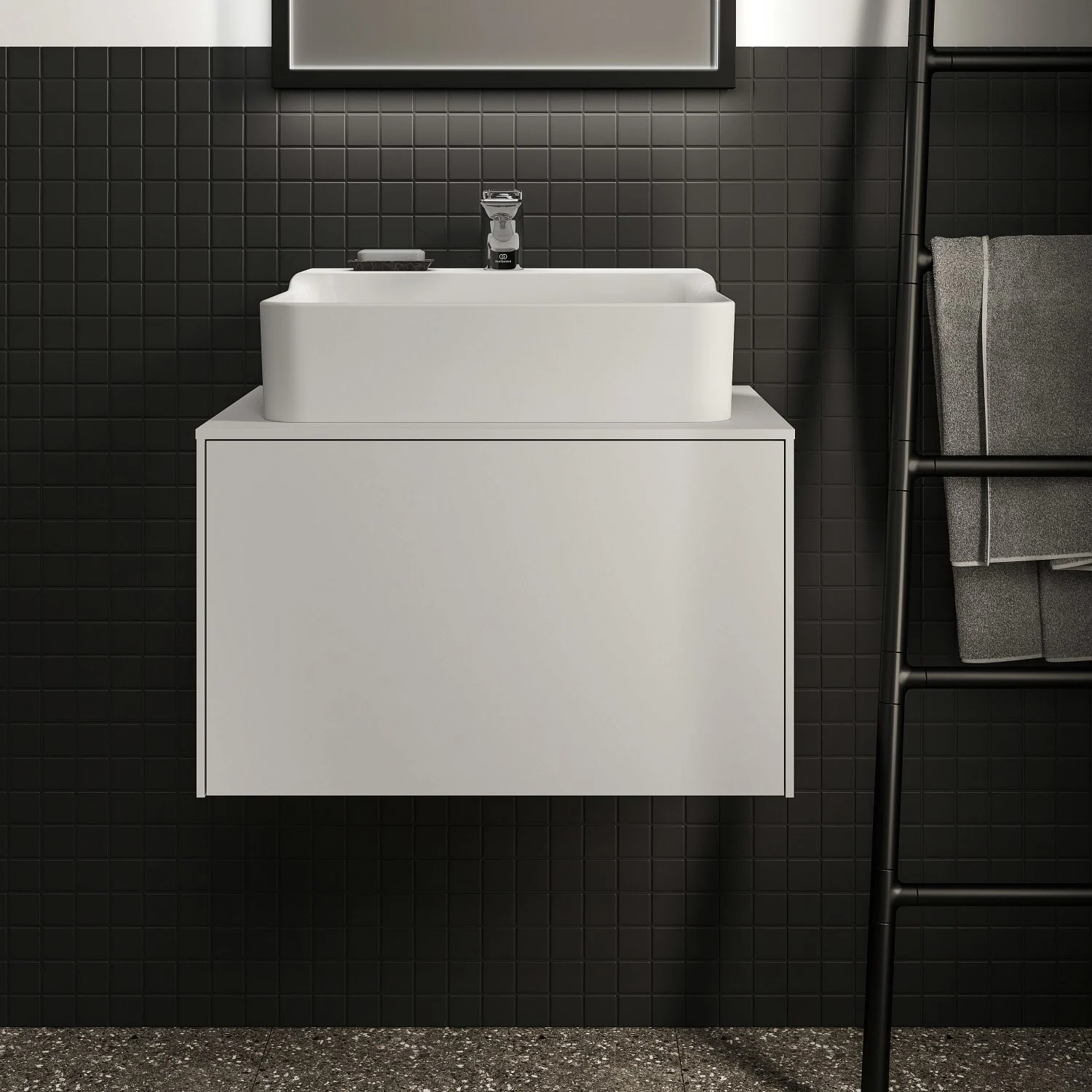 Ideal Standard Conca Waschtischunterschrank 60,2 cm, mit Ausschnitt, 1 Auszug Bild 4