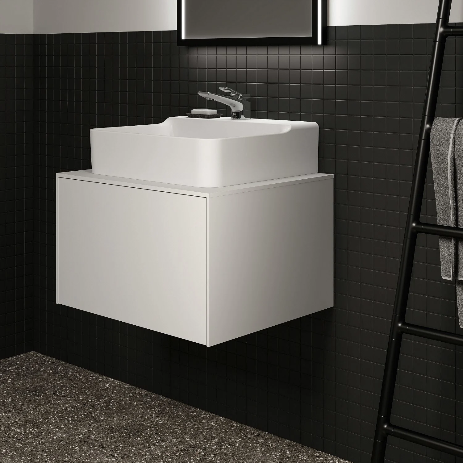 Ideal Standard Conca Waschtischunterschrank 60,2 cm, mit Ausschnitt, 1 Auszug Bild 6