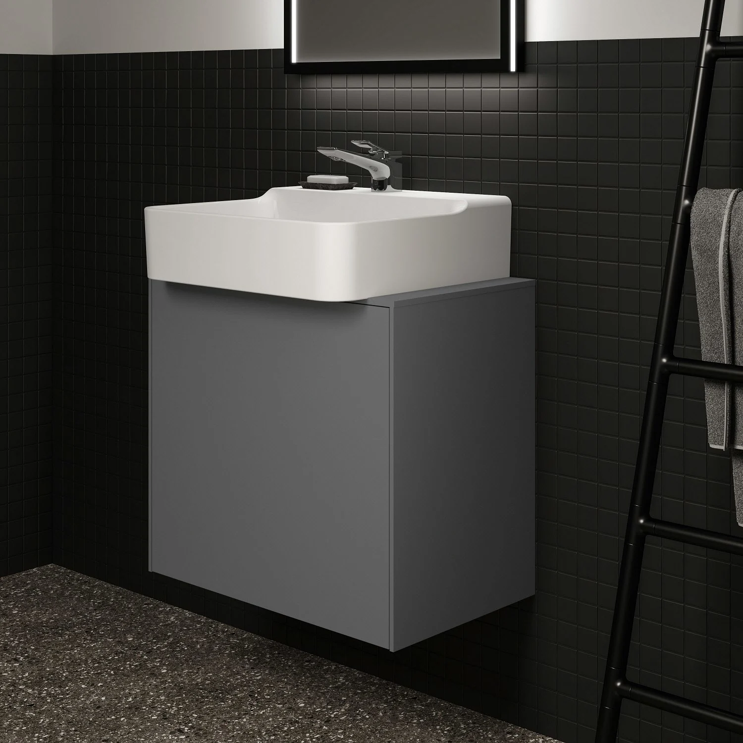 Ideal Standard Conca Waschtischunterschrank 60,2 cm, mit Ausschnitt, 1 Auszug Bild 5