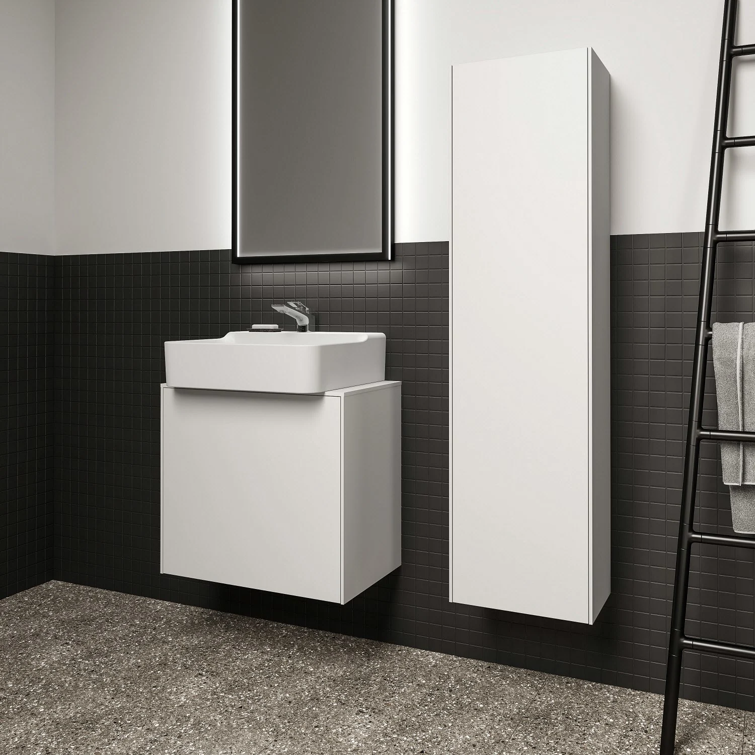 Ideal Standard Conca Waschtischunterschrank 60,2 cm, mit Ausschnitt, 1 Auszug Bild 8