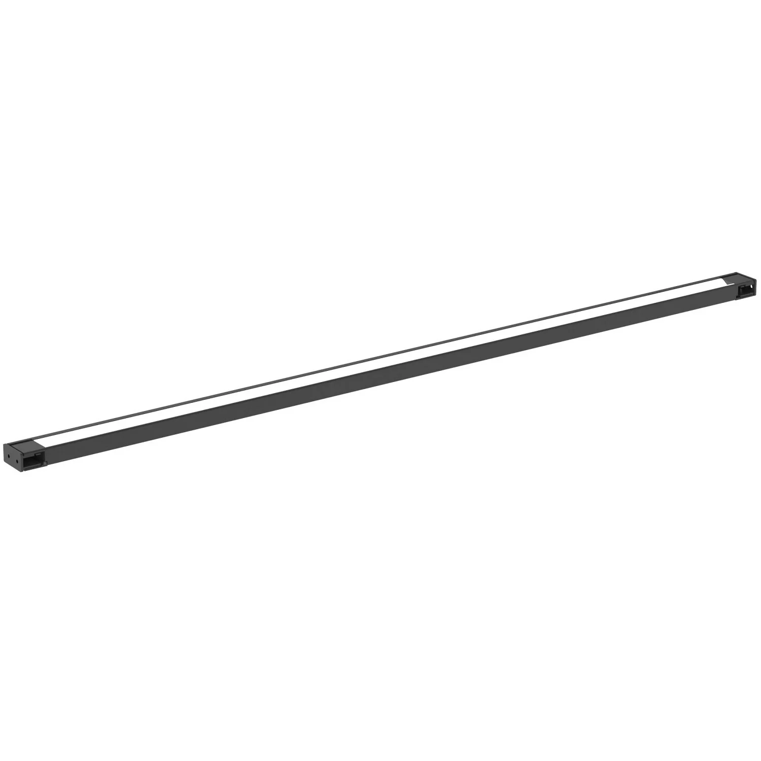 Czarna listwa LED w widoku z boku, Ideal Standard