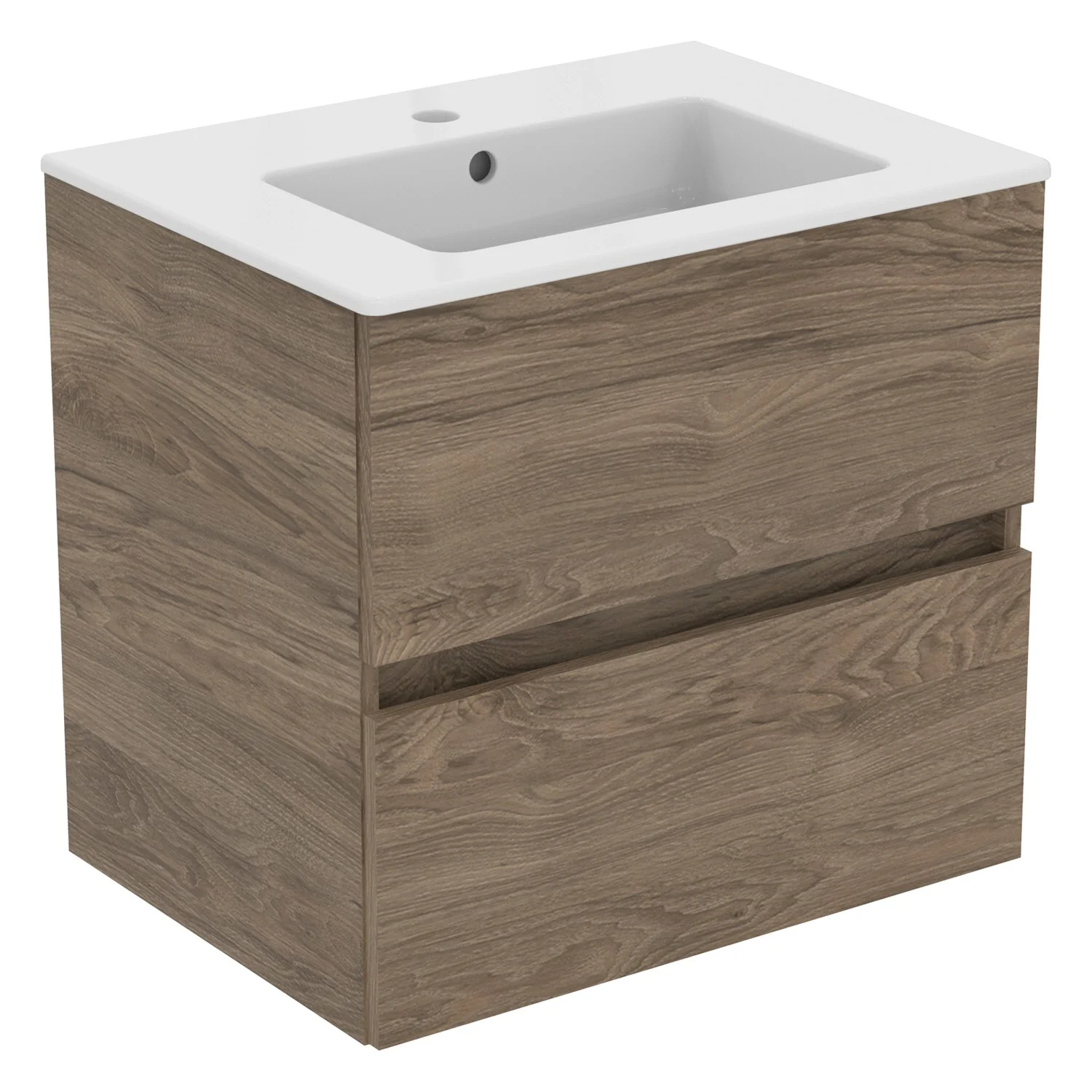 Ideal Standard Eurovit+ Möbelpaket mit Waschtisch 61 cm und Unterschrank 60 cm, 2 Auszüge Bild 2