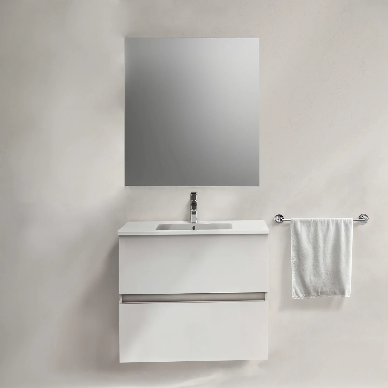 Ideal Standard Eurovit+ Möbelpaket mit Waschtisch 61 cm und Unterschrank 60 cm, 2 Auszüge Bild 3