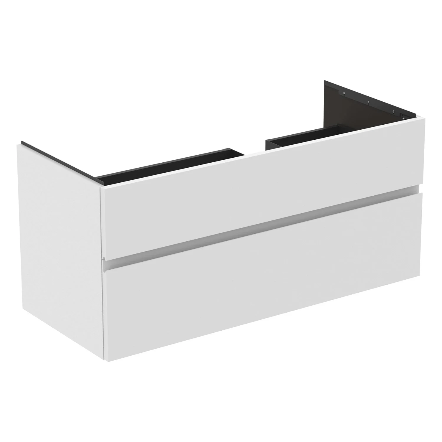 Ideal Standard Finesse Waschtischunterschrank 120 cm mit 2 Auszügen, asymmetrisch rechts, für Möbelwaschtisch Bild 2