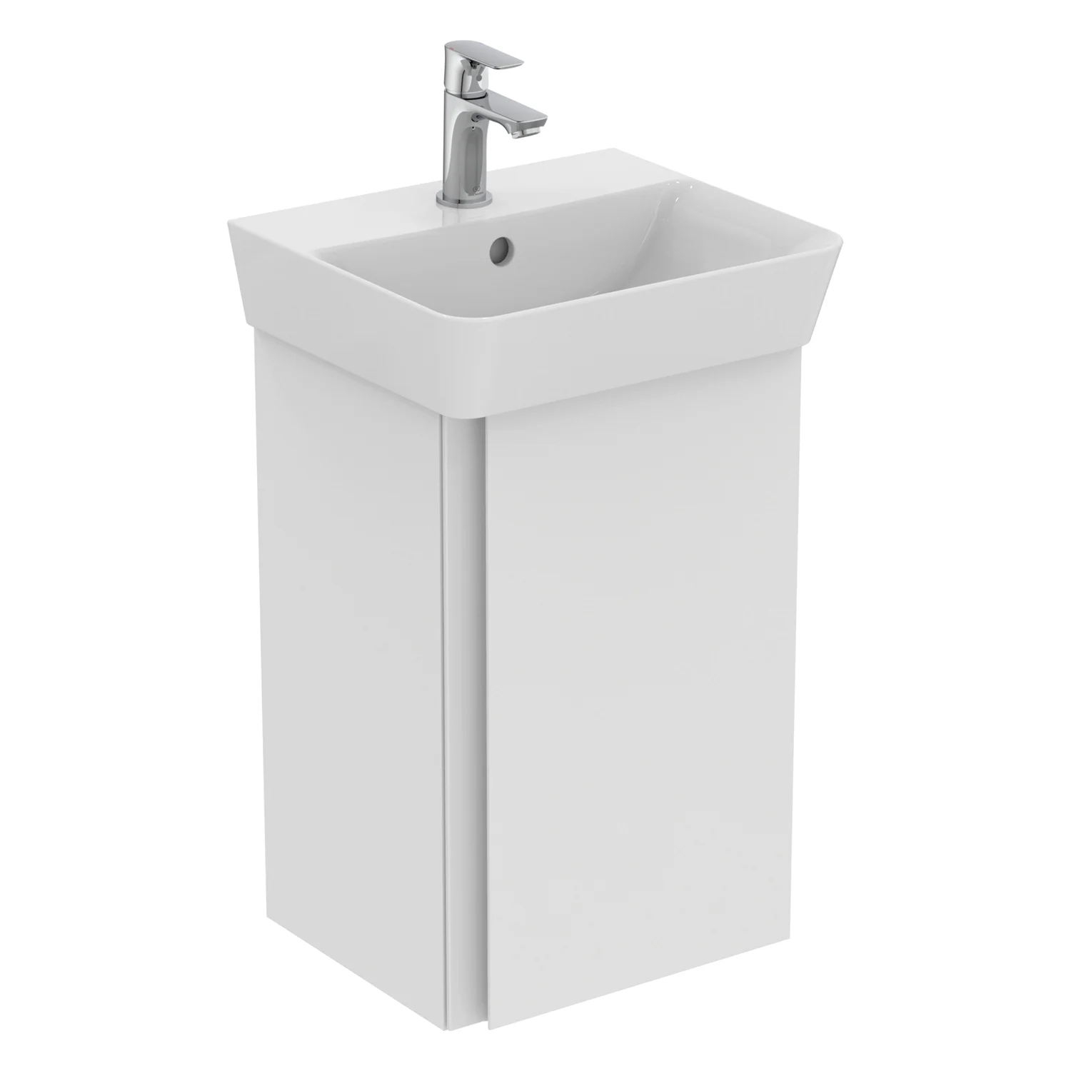 Szafka podumywalkowa Ideal Standard Finesse 35 cm z 1 drzwiami, zawiasy po prawej stronie, do umywalki małej Connect Air Cube Zdjęcie 5
