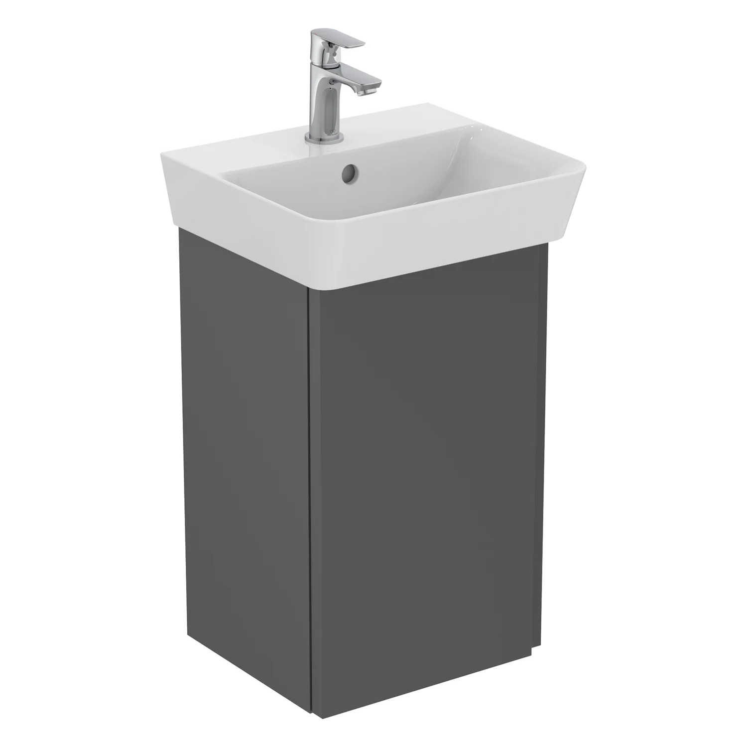 Szafka podumywalkowa Ideal Standard Finesse 35 cm z 1 drzwiami, zawiasy po lewej stronie, do umywalki małej Connect Air Cube Zdjęcie 3