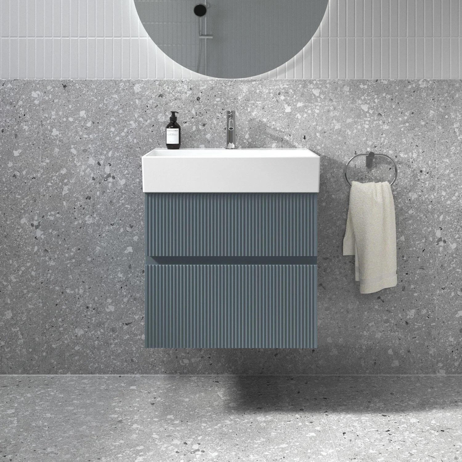Ideal Standard Lastani Umywalka z szafką podumywalkową 61,5 cm Zdjęcie 3