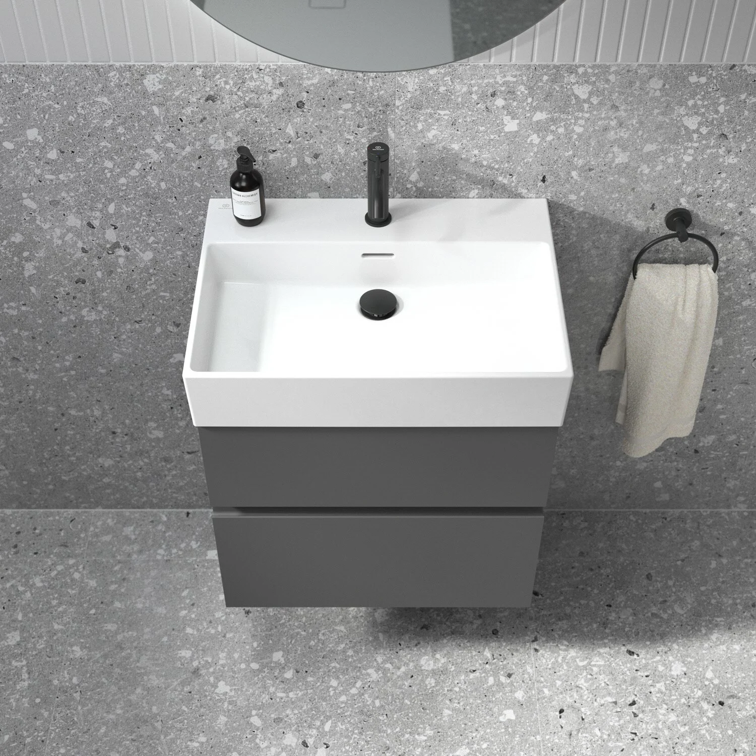 Umywalka Ideal Standard Lastani z szafką podumywalkową 61,5 cm Zdjęcie 4