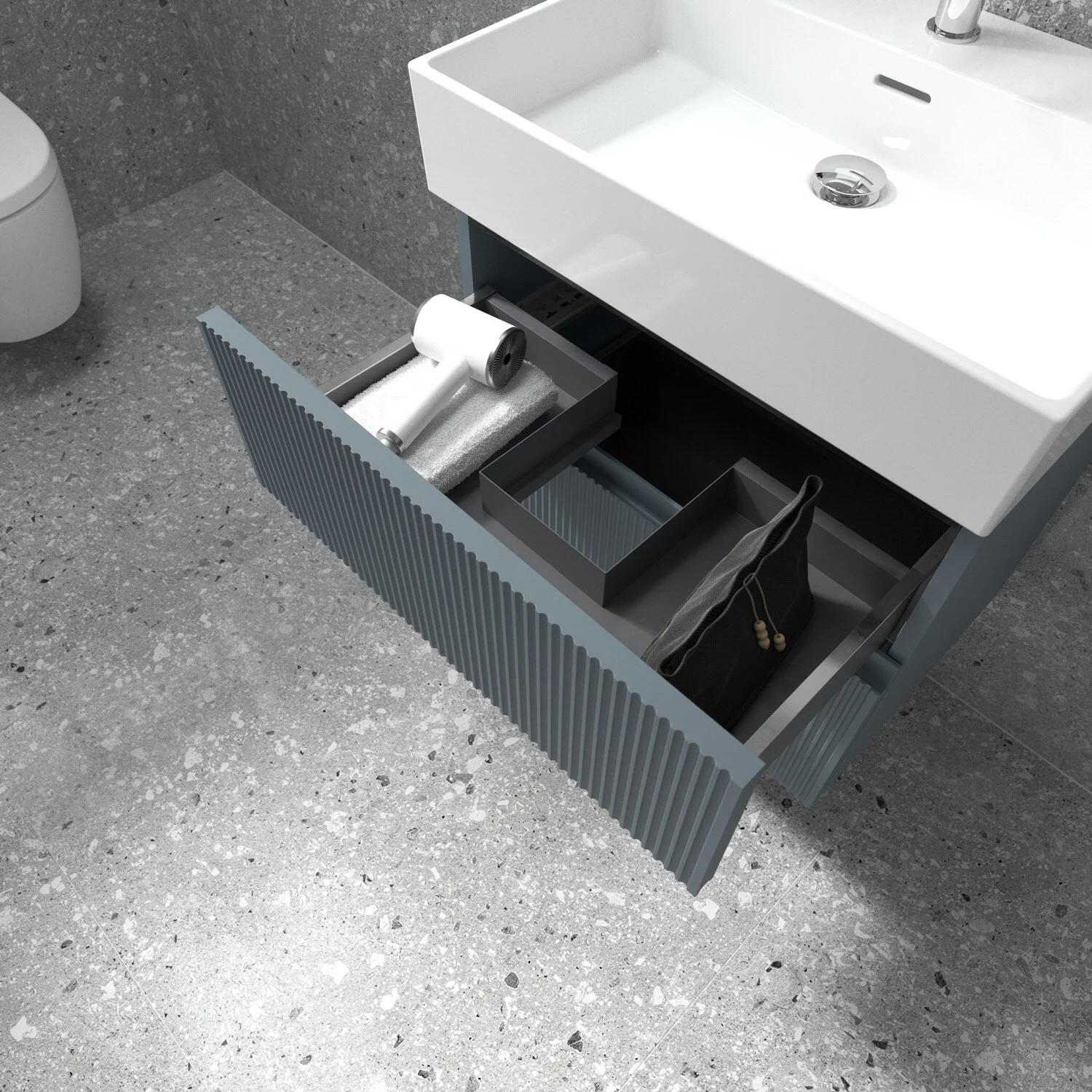 Ideal Standard Lastani Umywalka z szafką podumywalkową 61,5 cm Zdjęcie 5