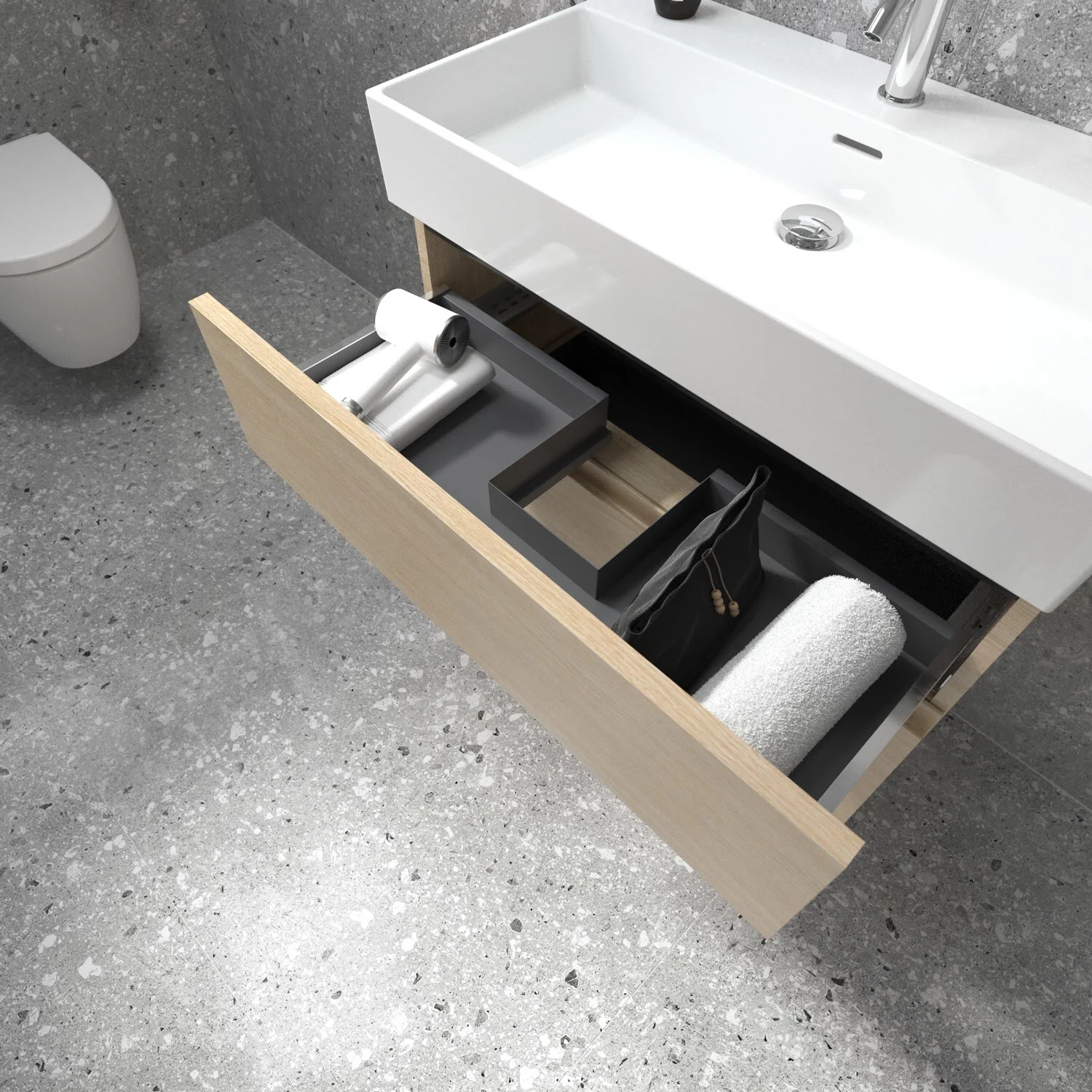 Ideal Standard Lastani Waschtisch mit Unterschrank 81,5 cm Bild 5