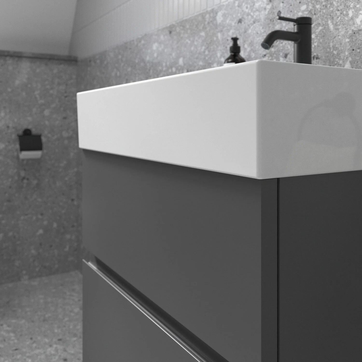Umywalka Ideal Standard Lastani z szafką podumywalkową 61,5 cm Zdjęcie 7