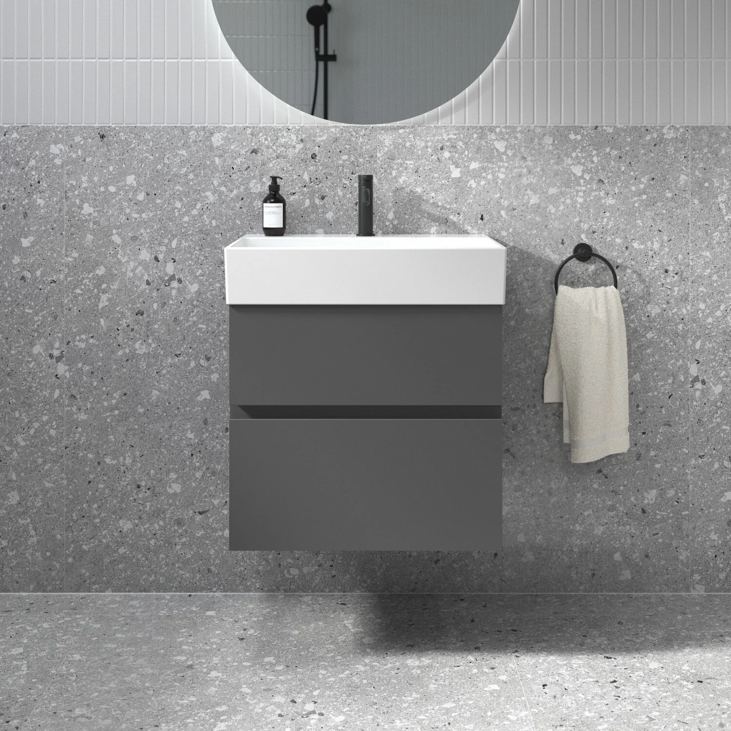 Umywalka Ideal Standard Lastani z szafką podumywalkową 61,5 cm Zdjęcie 8