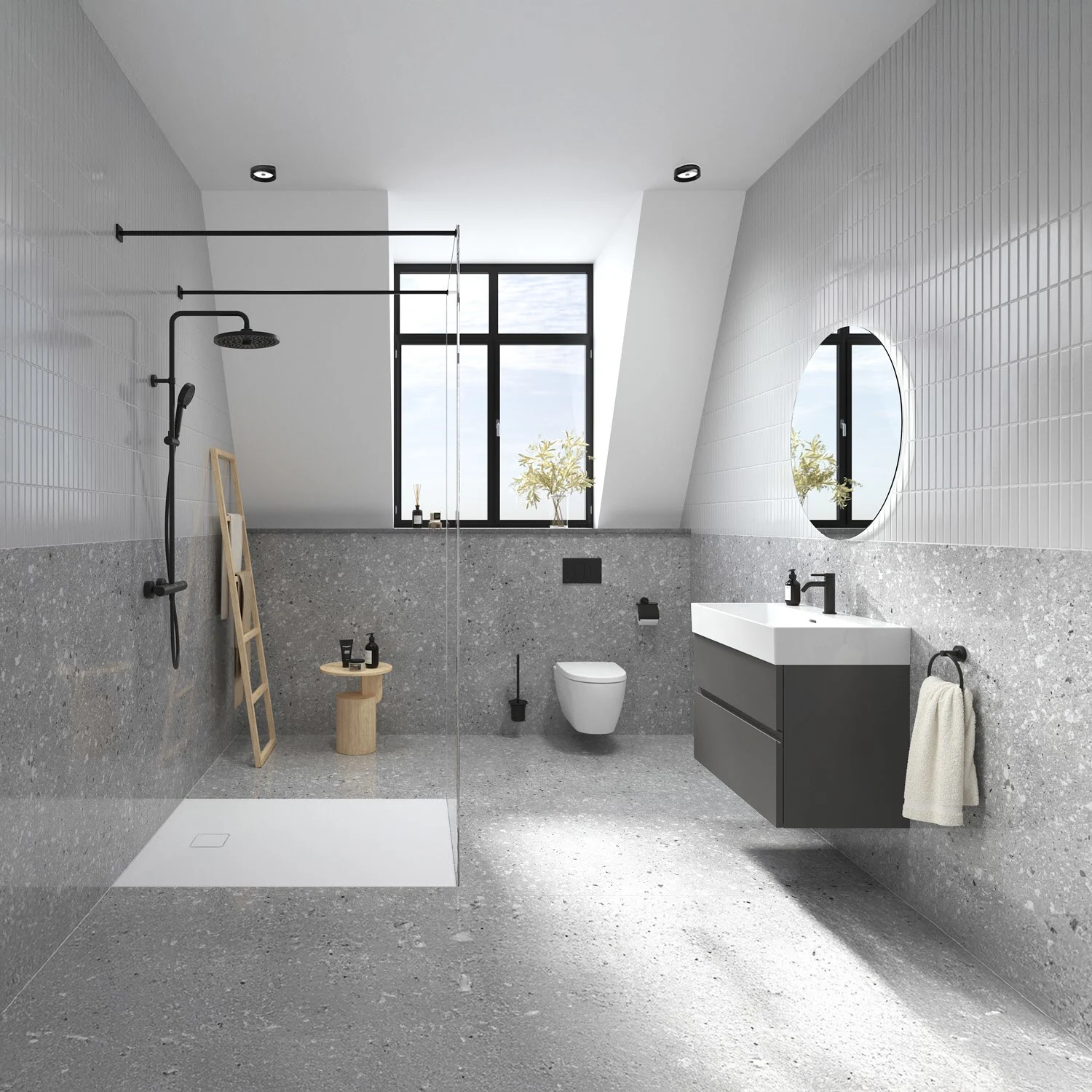 Umywalka Ideal Standard Lastani z szafką podumywalkową 61,5 cm Zdjęcie 9