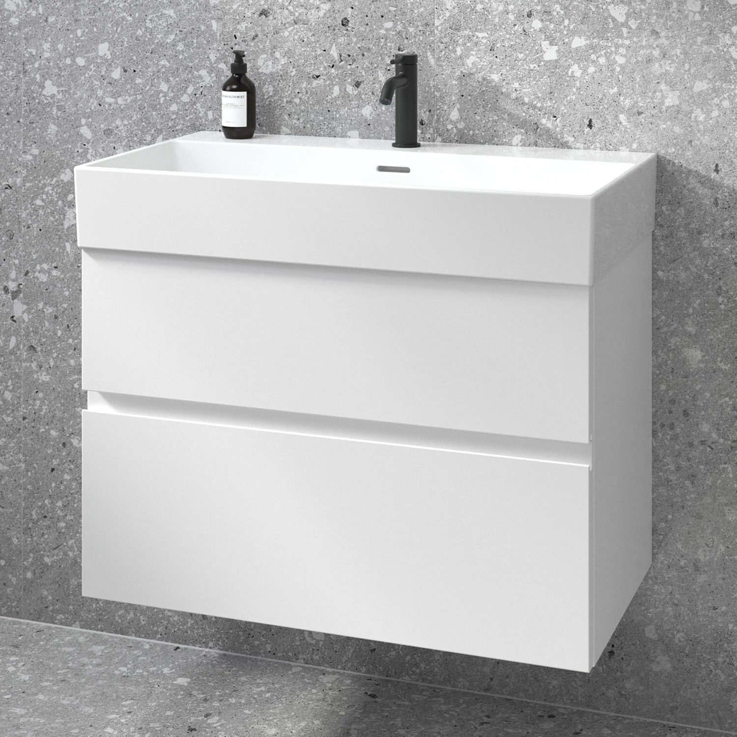 Umywalka Ideal Standard Lastani z szafką podumywalkową i baterią umywalkową 81,5 cm